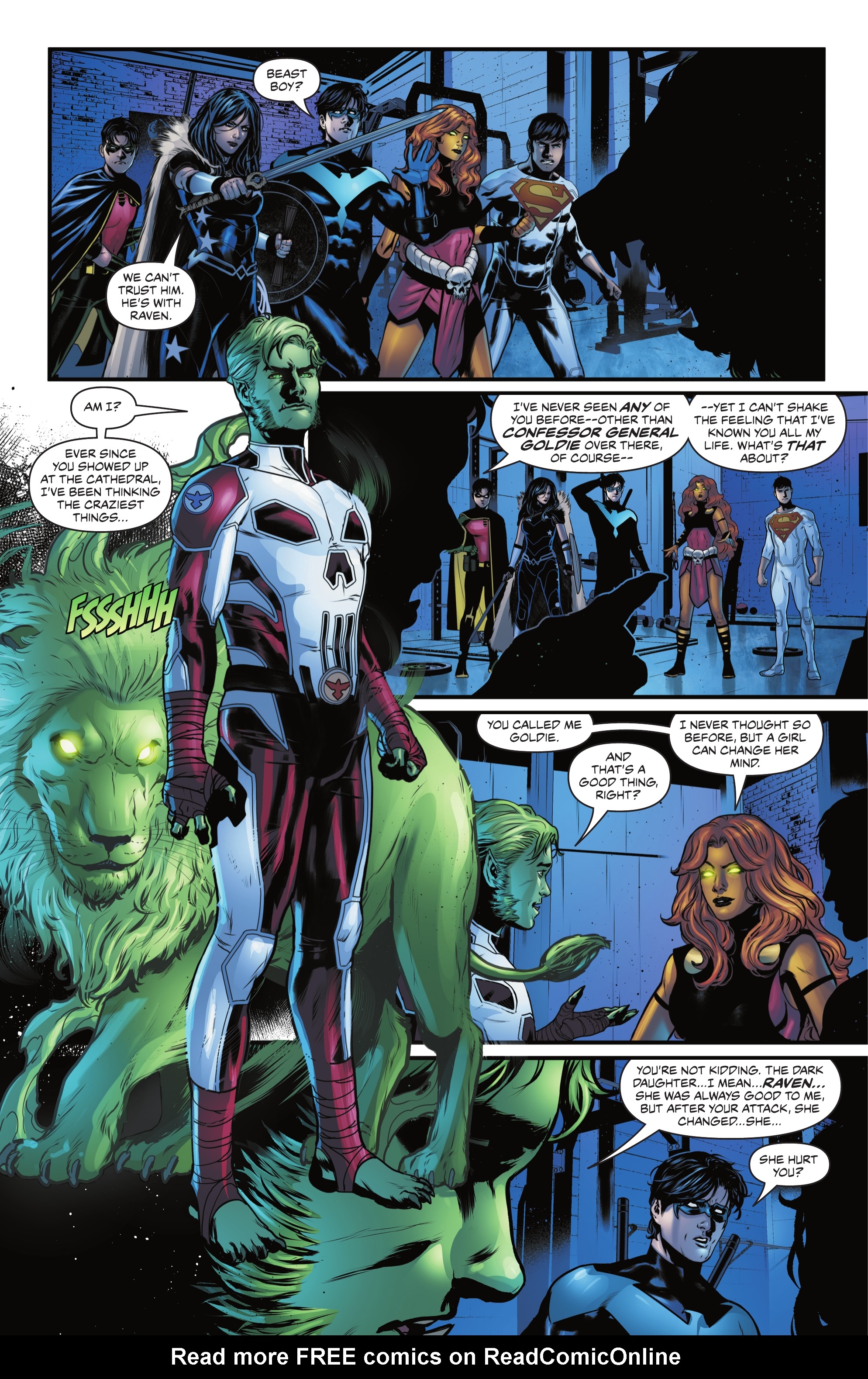 Read online Titans United: Bloodpact comic -  Issue #6 - 7