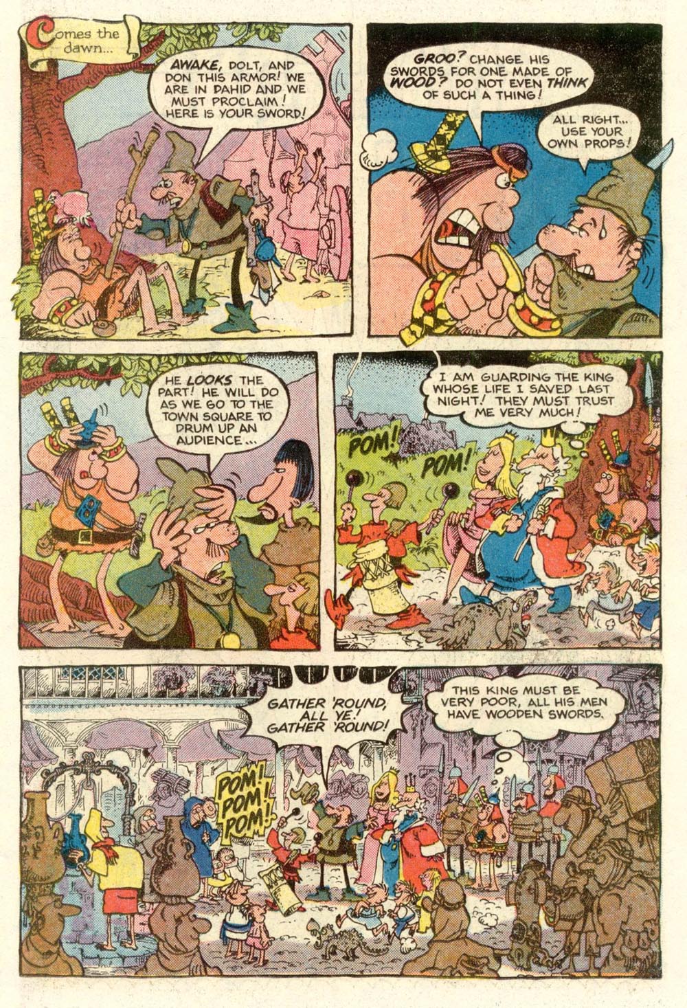 Read online Sergio Aragonés Groo the Wanderer comic -  Issue #12 - 7