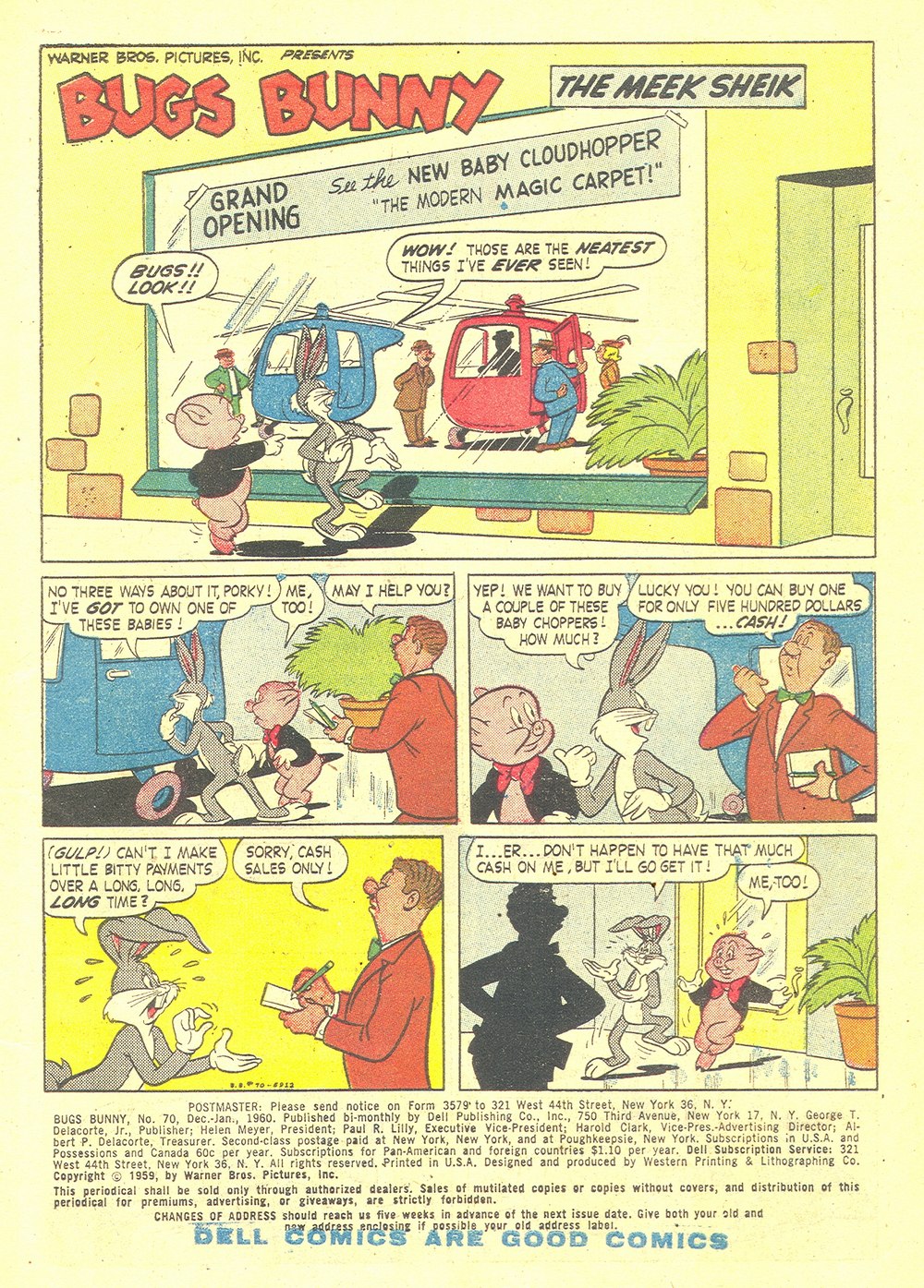 Read online Bugs Bunny comic -  Issue #70 - 3