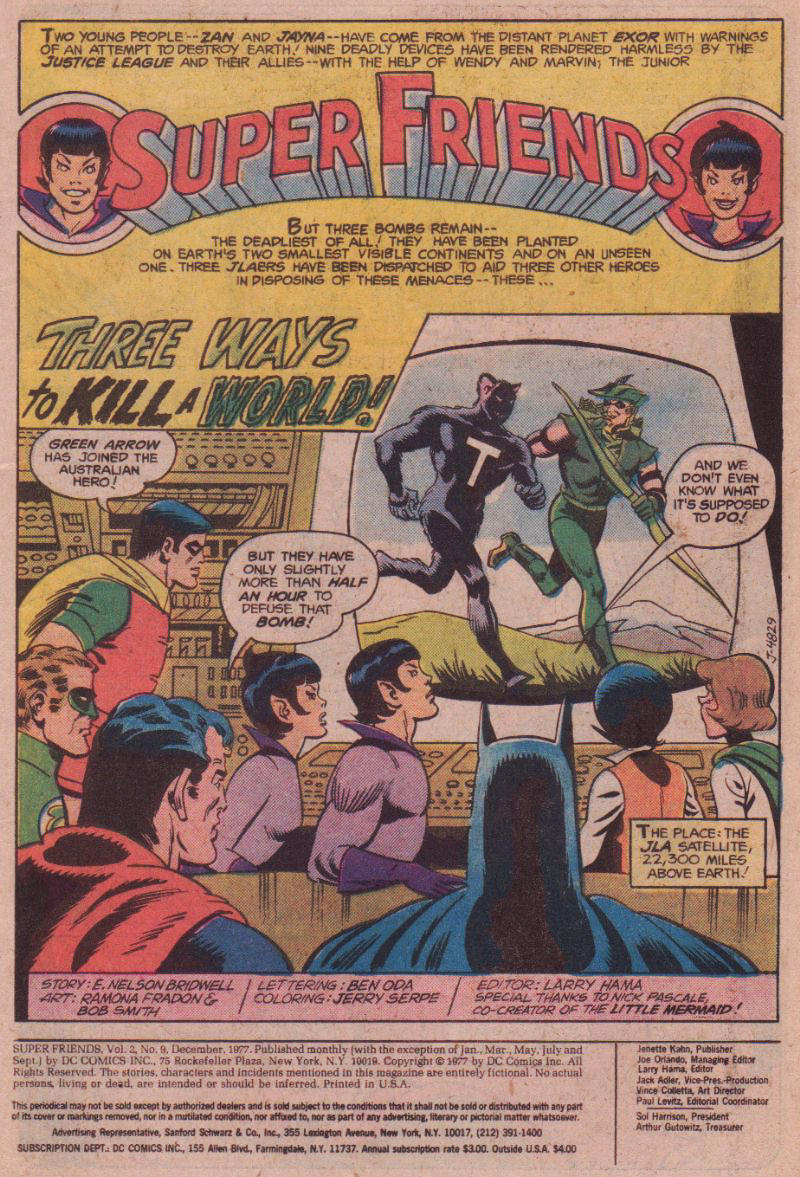 Read online The Super Friends comic -  Issue #9 - 2