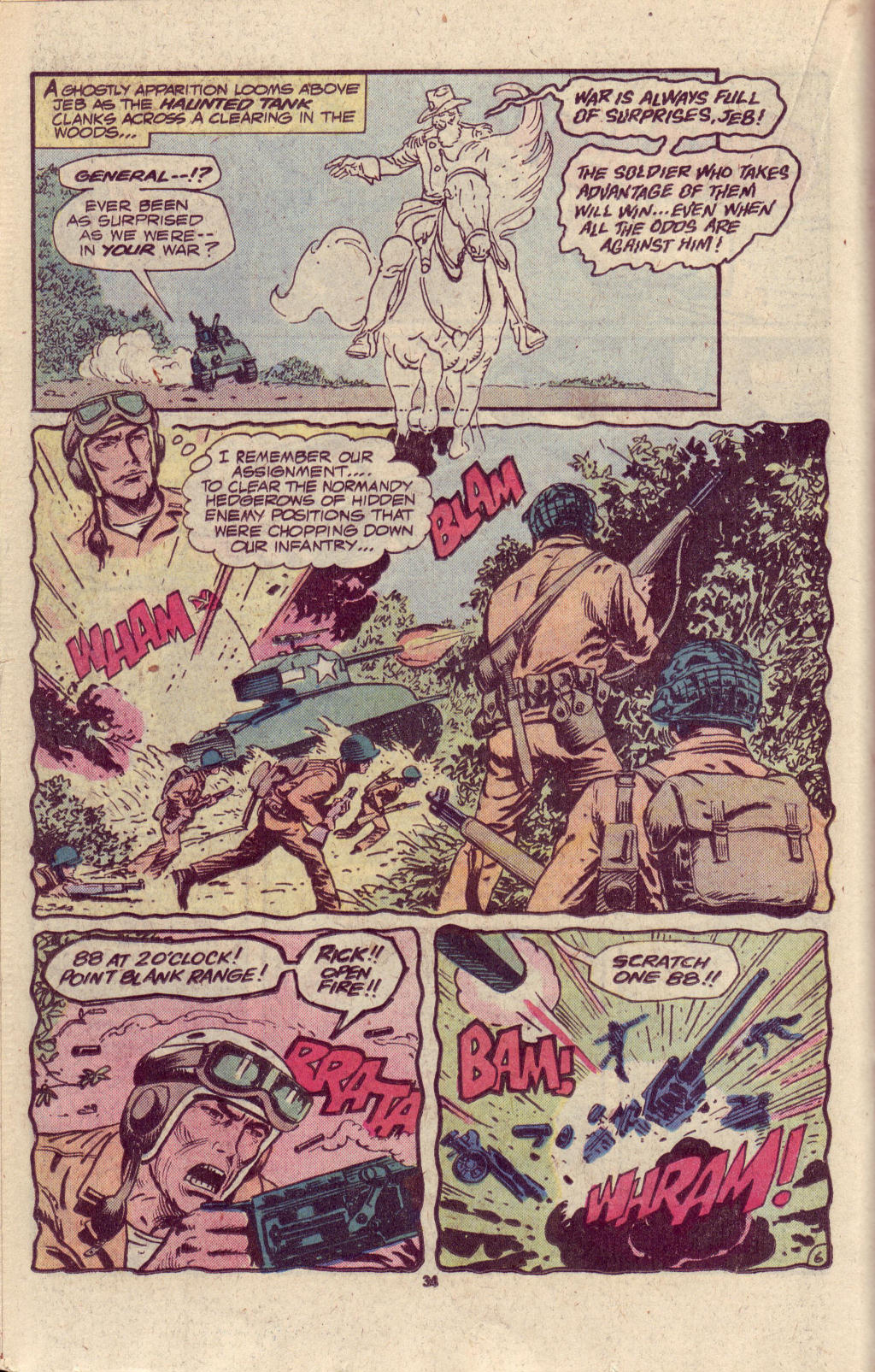 Read online G.I. Combat (1952) comic -  Issue #213 - 34