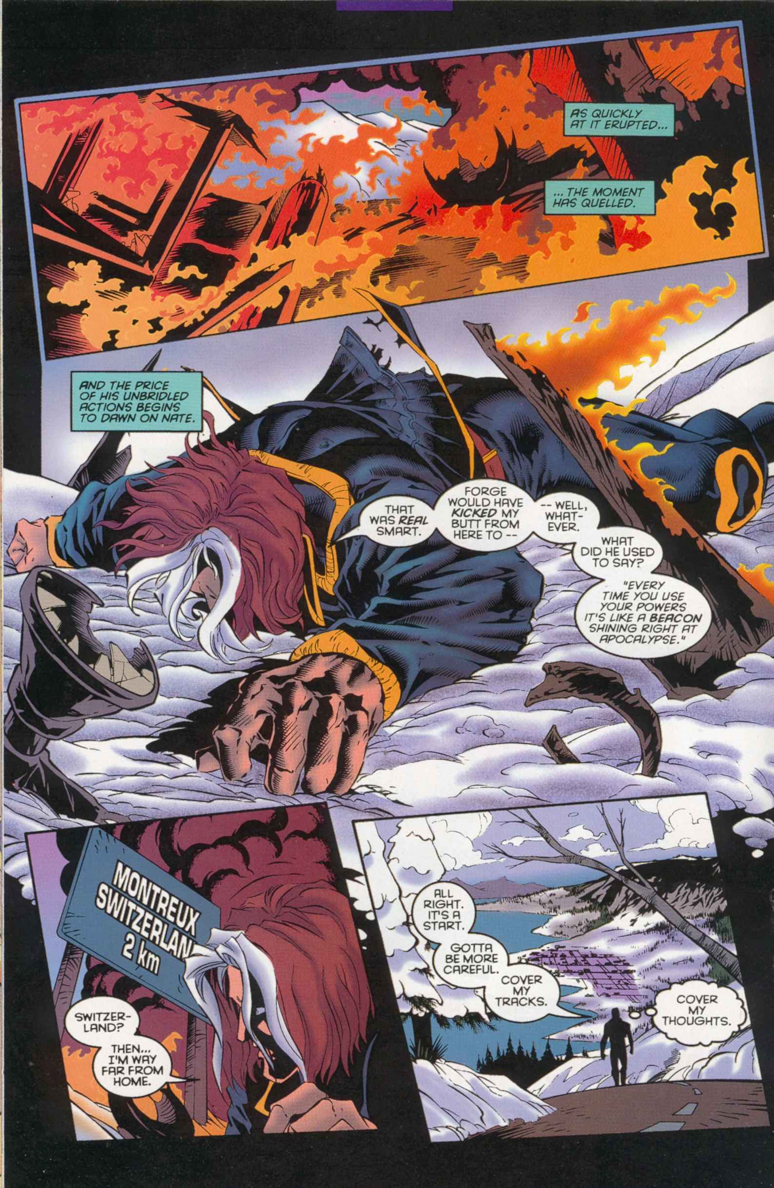 Read online X-Man comic -  Issue #5 - 17