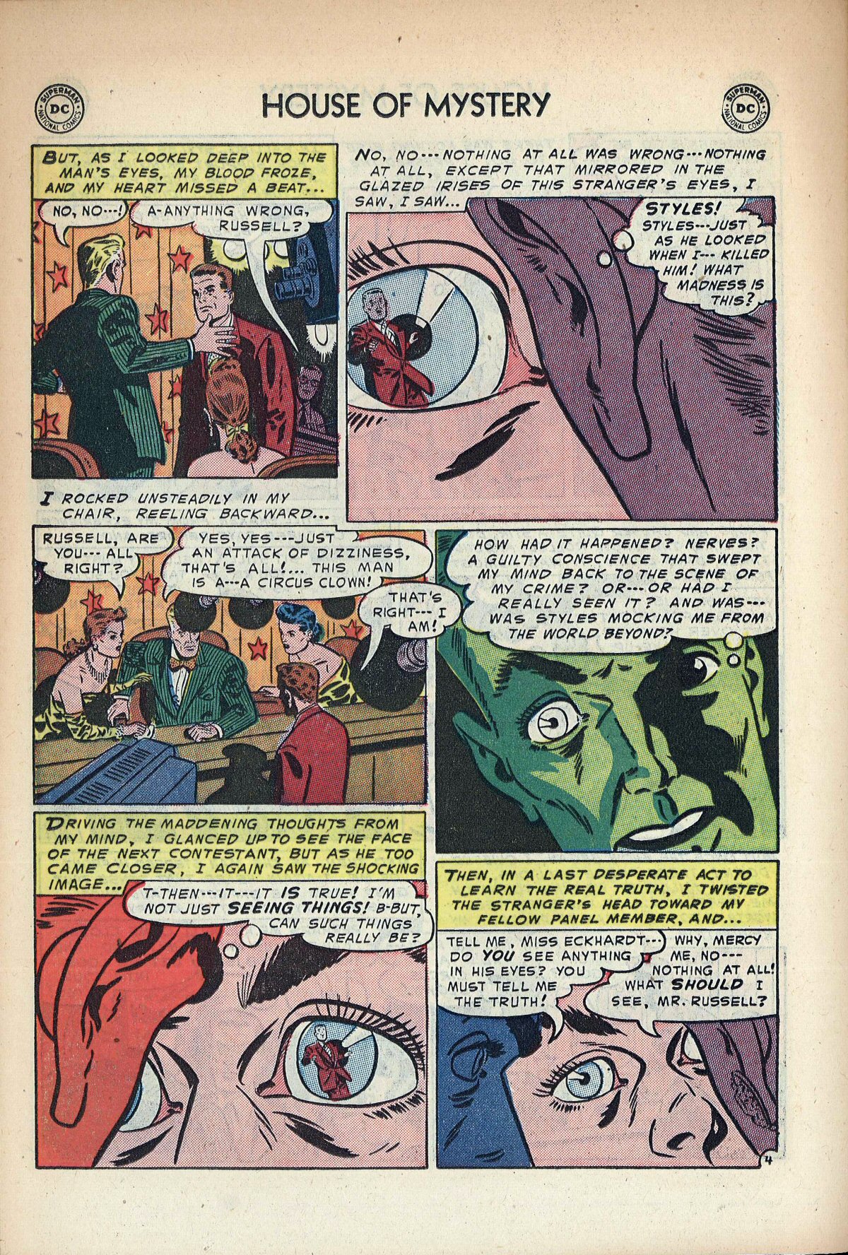 Read online House of Mystery (1951) comic -  Issue #17 - 22