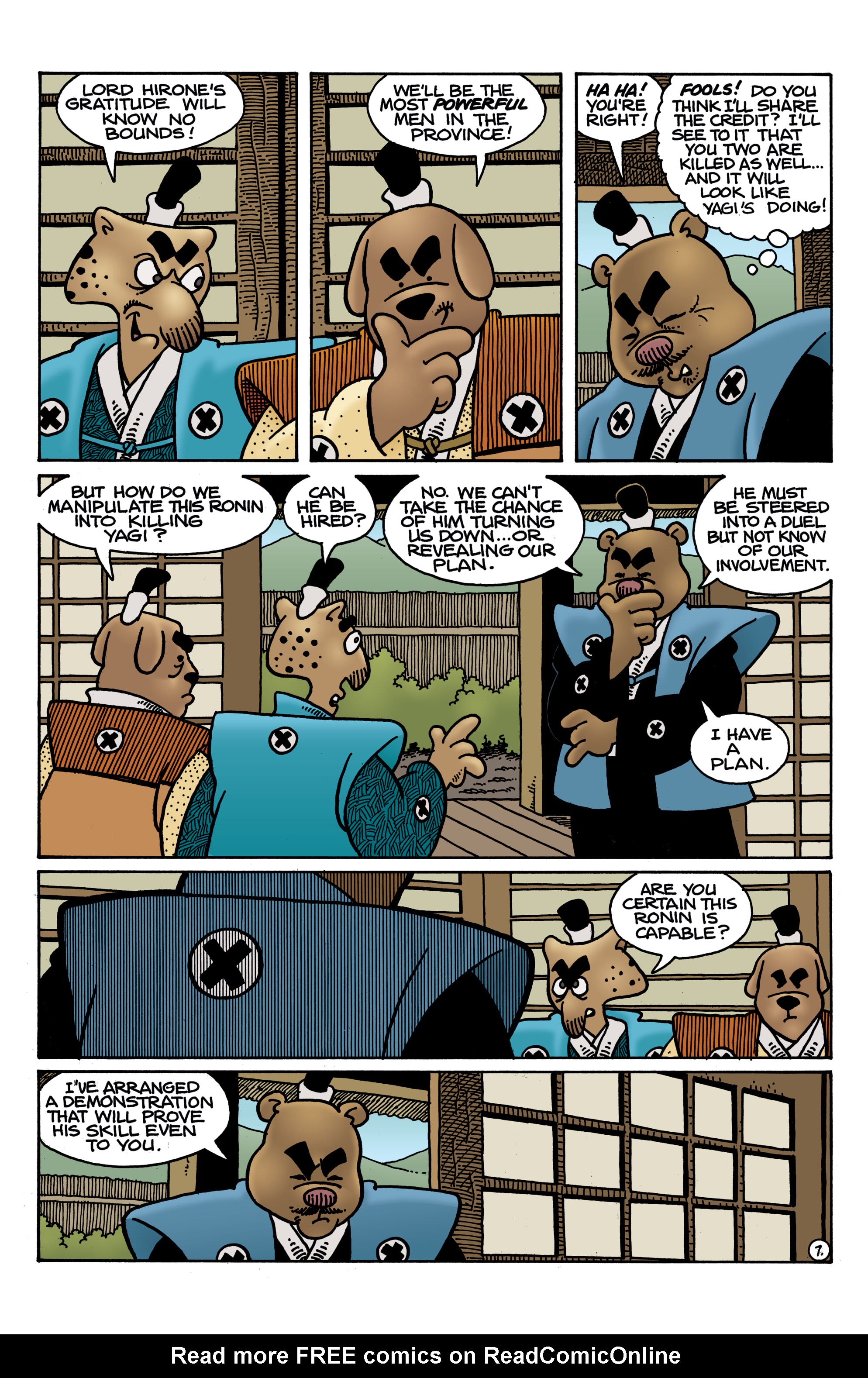 Read online Usagi Yojimbo: Lone Goat and Kid comic -  Issue #6 - 9