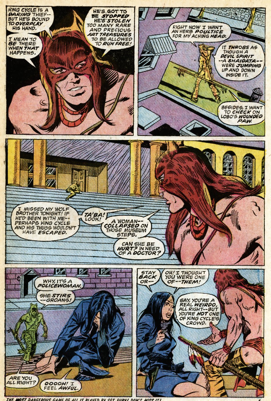 Read online Red Wolf (1972) comic -  Issue #8 - 5