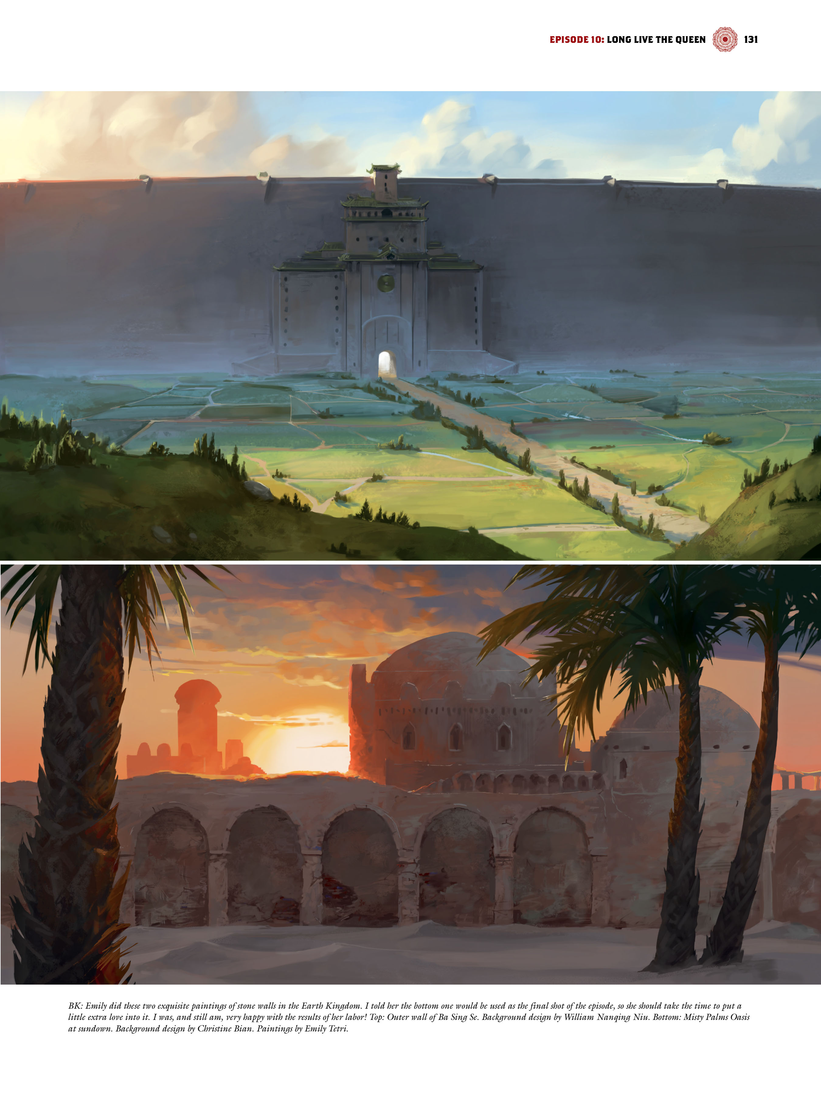 Read online The Legend of Korra: The Art of the Animated Series comic -  Issue # TPB 3 - 132