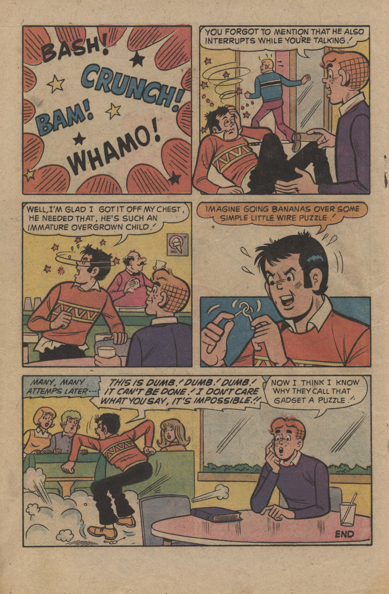 Read online Reggie and Me (1966) comic -  Issue #81 - 16