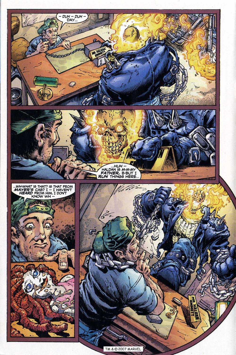 Read online Ghost Rider (2001) comic -  Issue #2 - 8