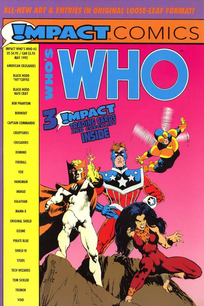 Read online Who's Who in the Impact! Universe comic -  Issue #3 - 1