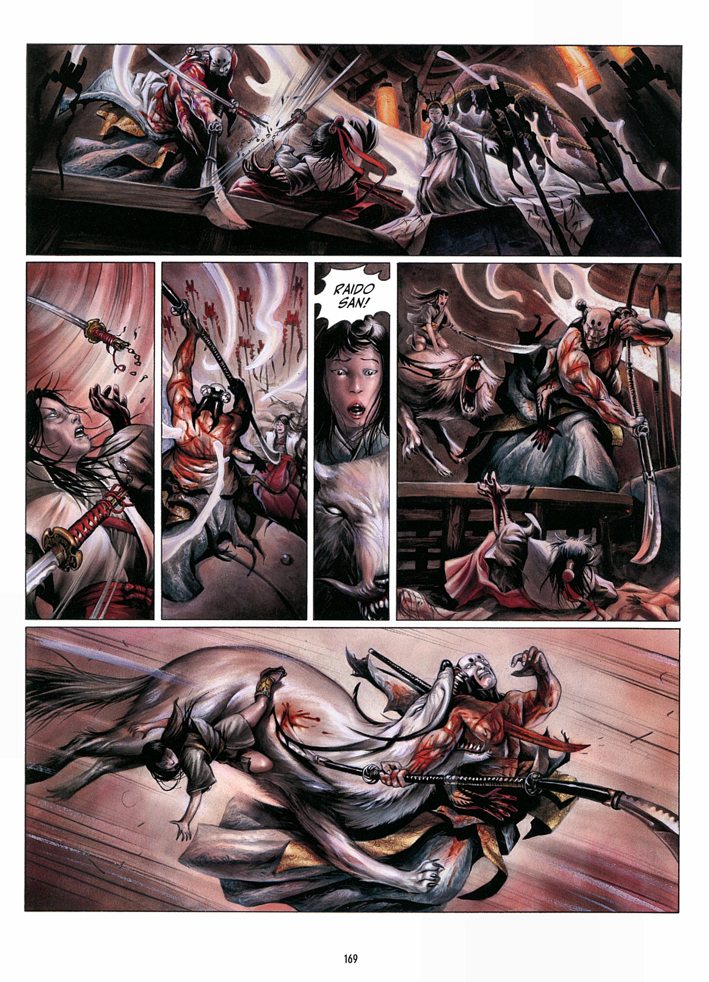 Read online Legend of the Scarlet Blades comic -  Issue # TPB - 170