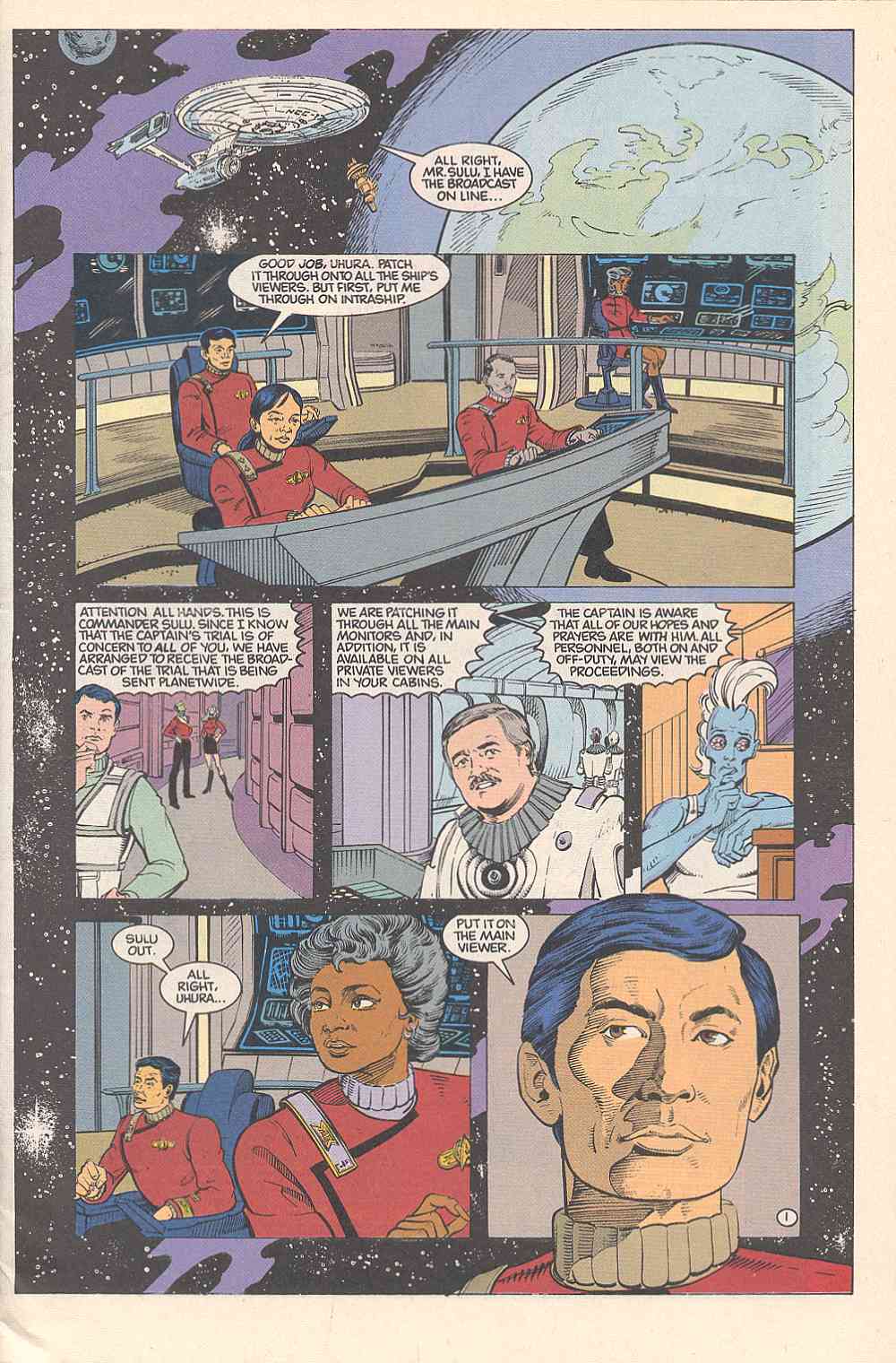 Read online Star Trek (1989) comic -  Issue #11 - 3