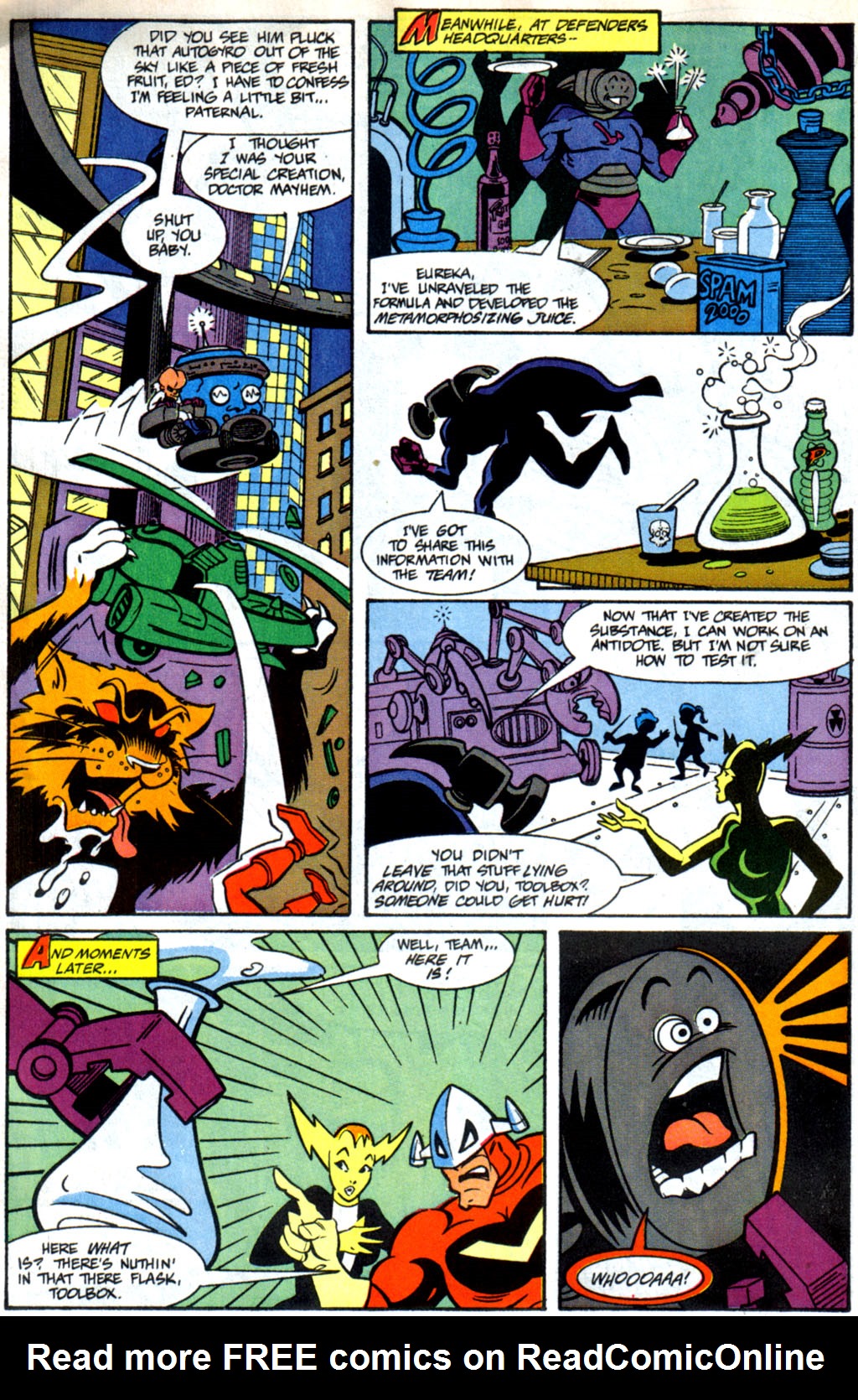 Defenders of Dynatron City Issue #1 #1 - English 17