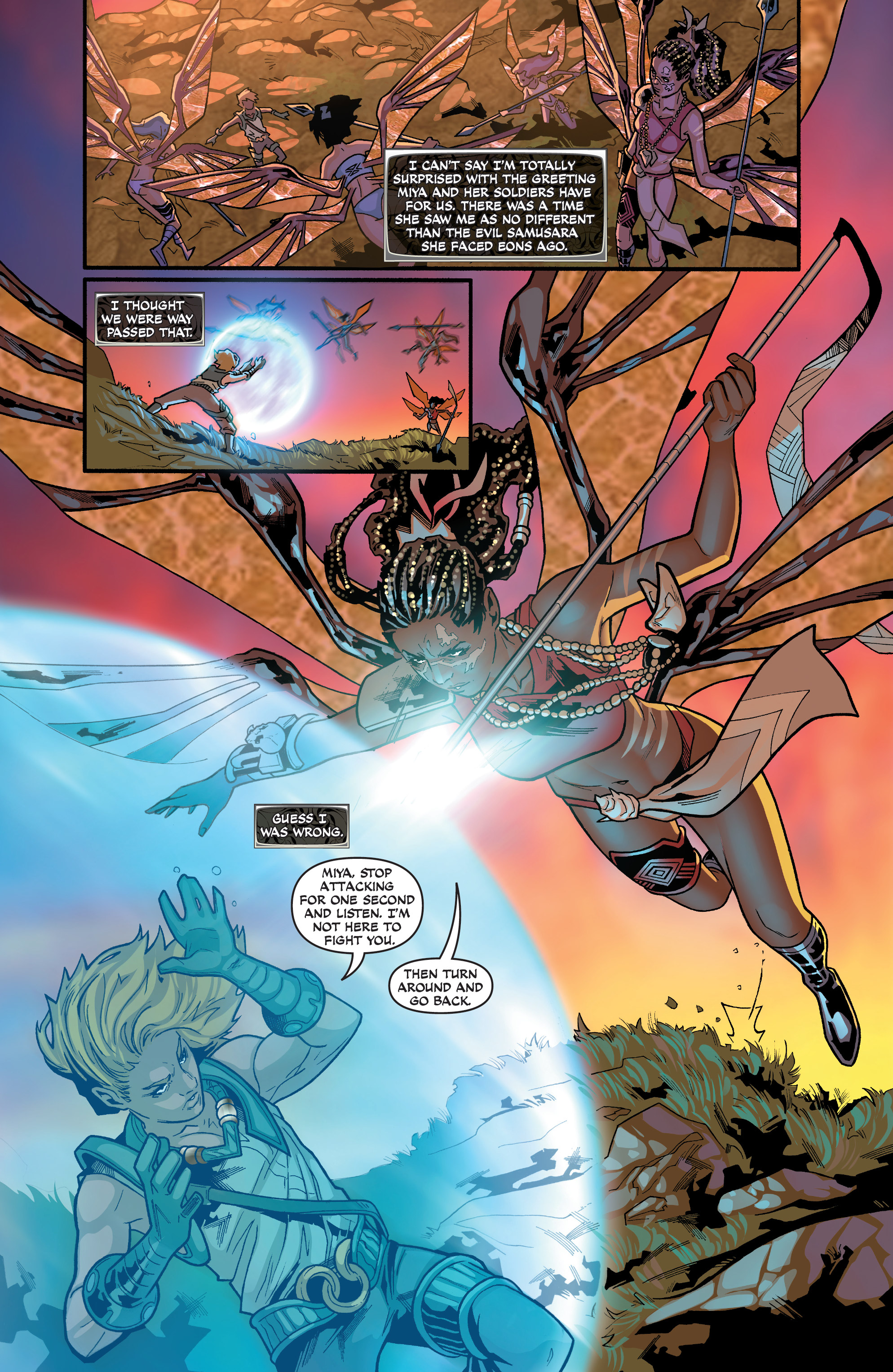 Read online Soulfire comic -  Issue #4 - 5