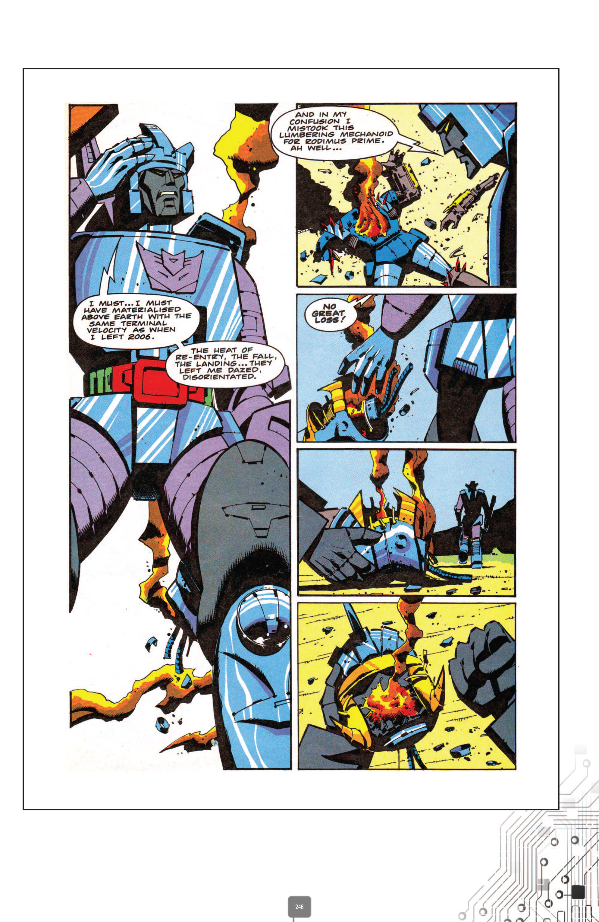 Read online The Transformers Classics UK comic -  Issue # TPB 3 - 246