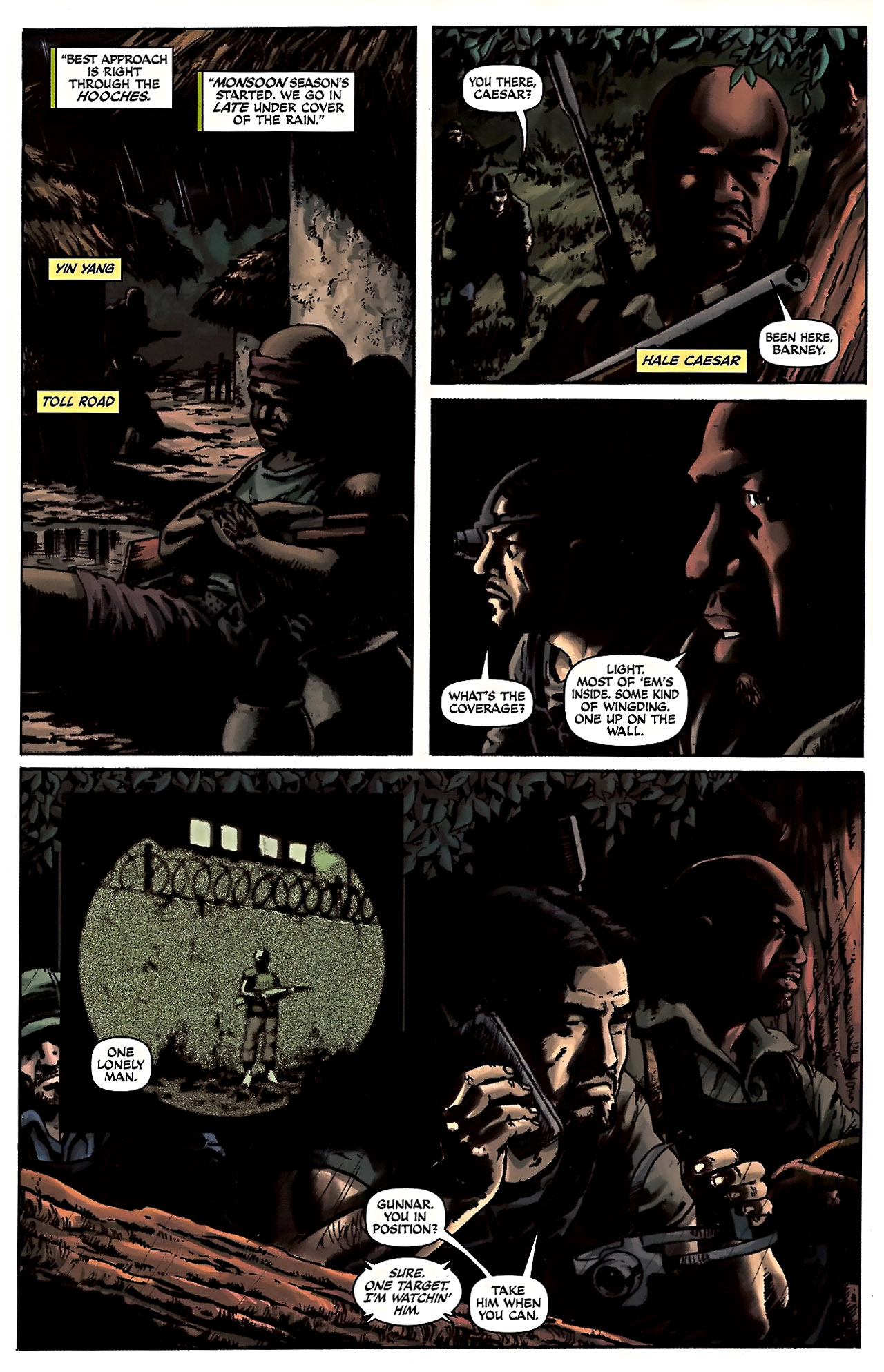 Read online The Expendables comic -  Issue #1 - 6