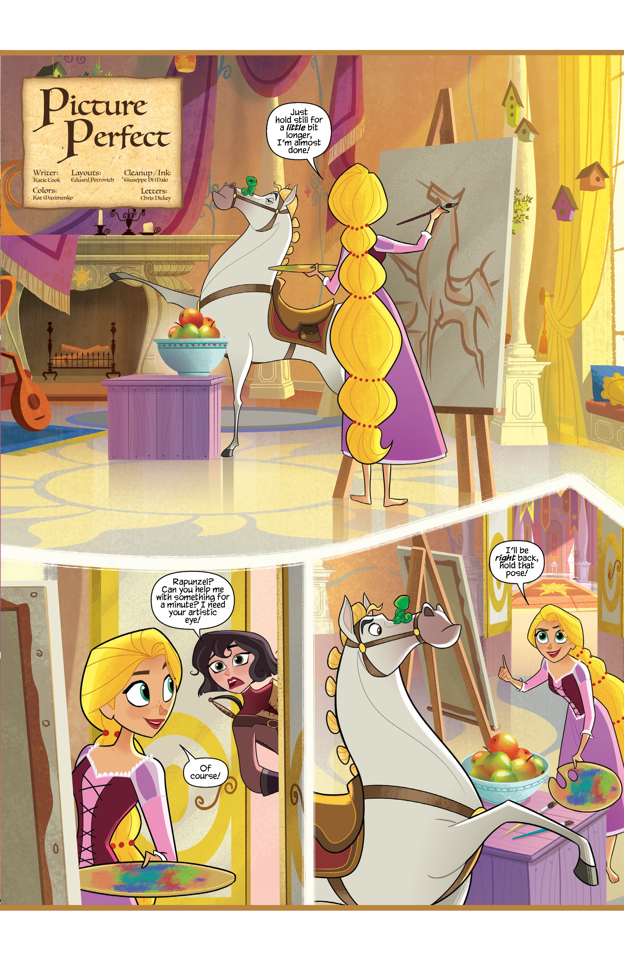 Read online Tangled: The Series: Hair and Now comic -  Issue #3 - 22