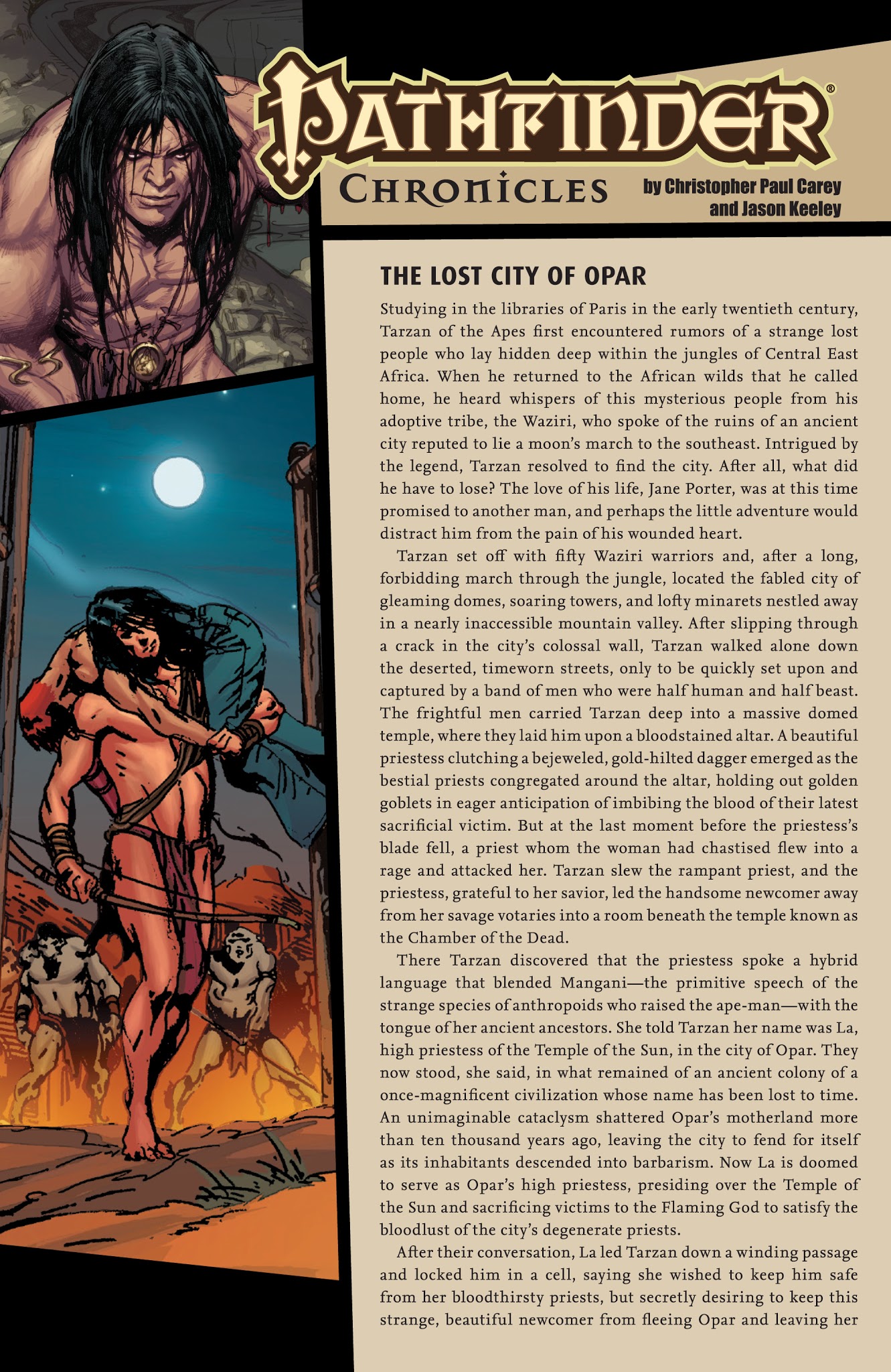 Read online Pathfinder: Worldscape (2017) comic -  Issue # Issue Lord of the Jungle - 20