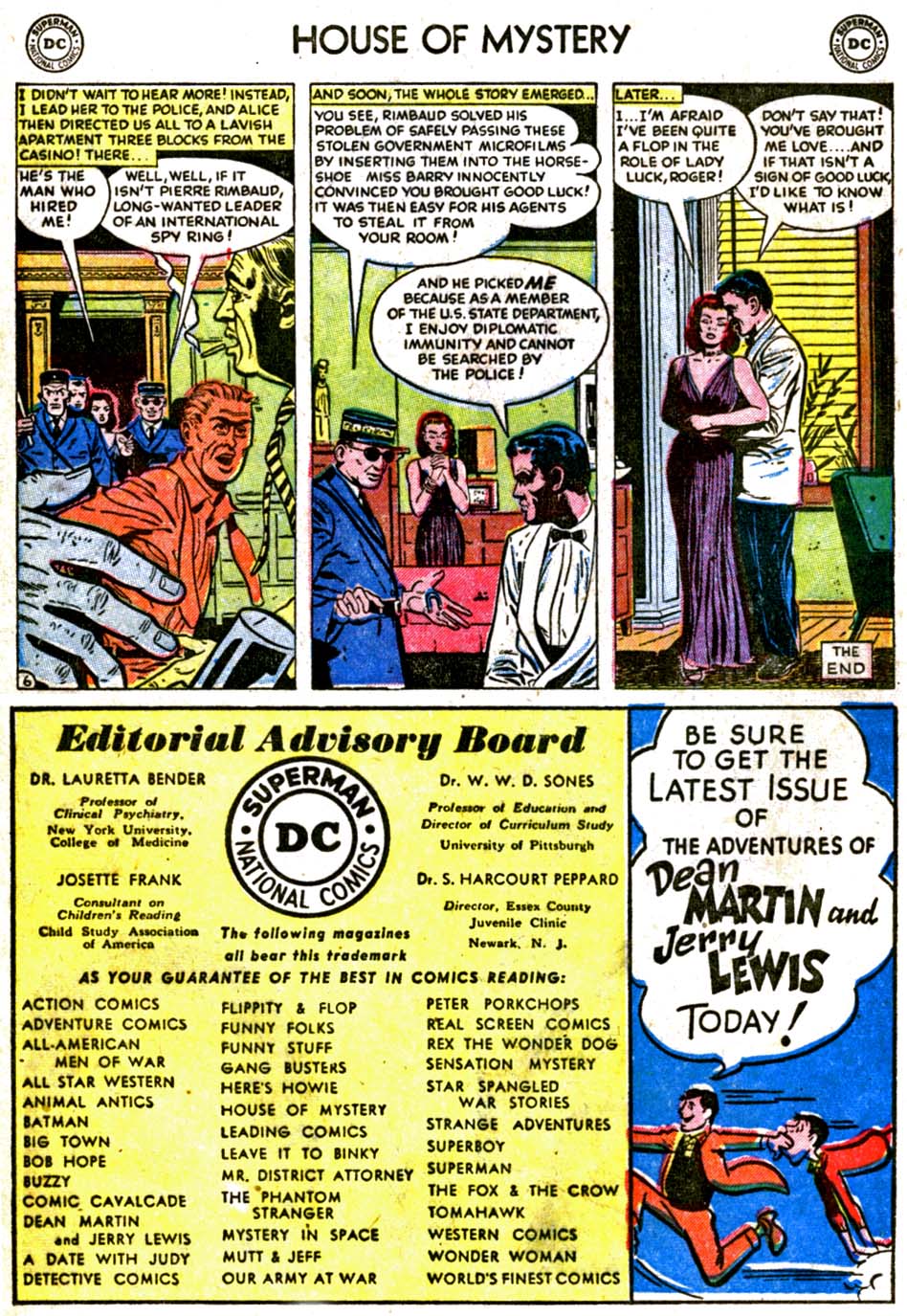 Read online House of Mystery (1951) comic -  Issue #16 - 16