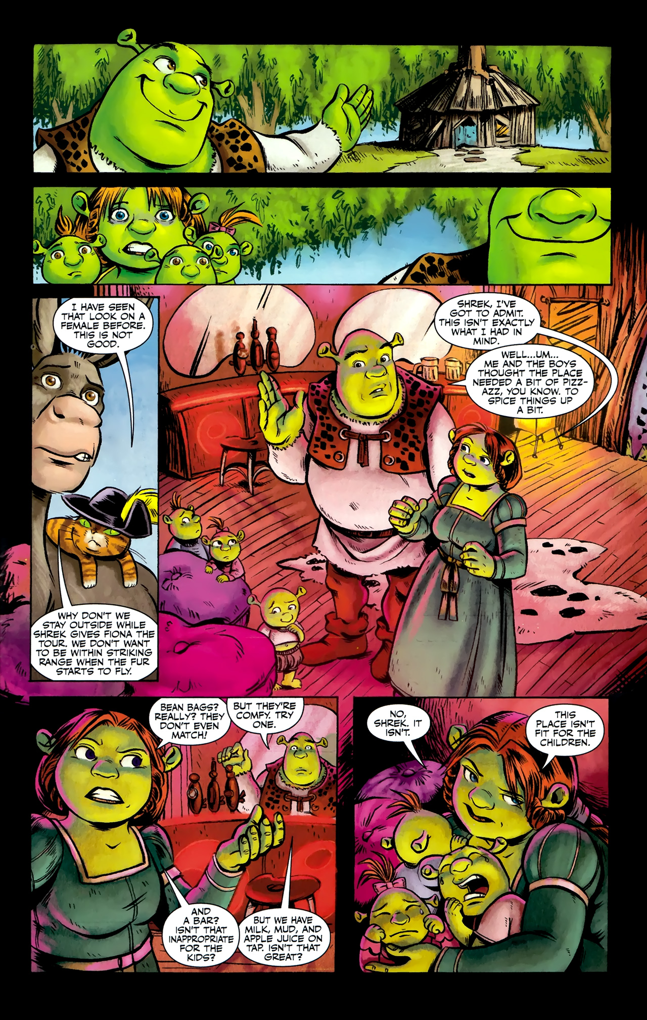 Read online Shrek (2010) comic -  Issue #4 - 19