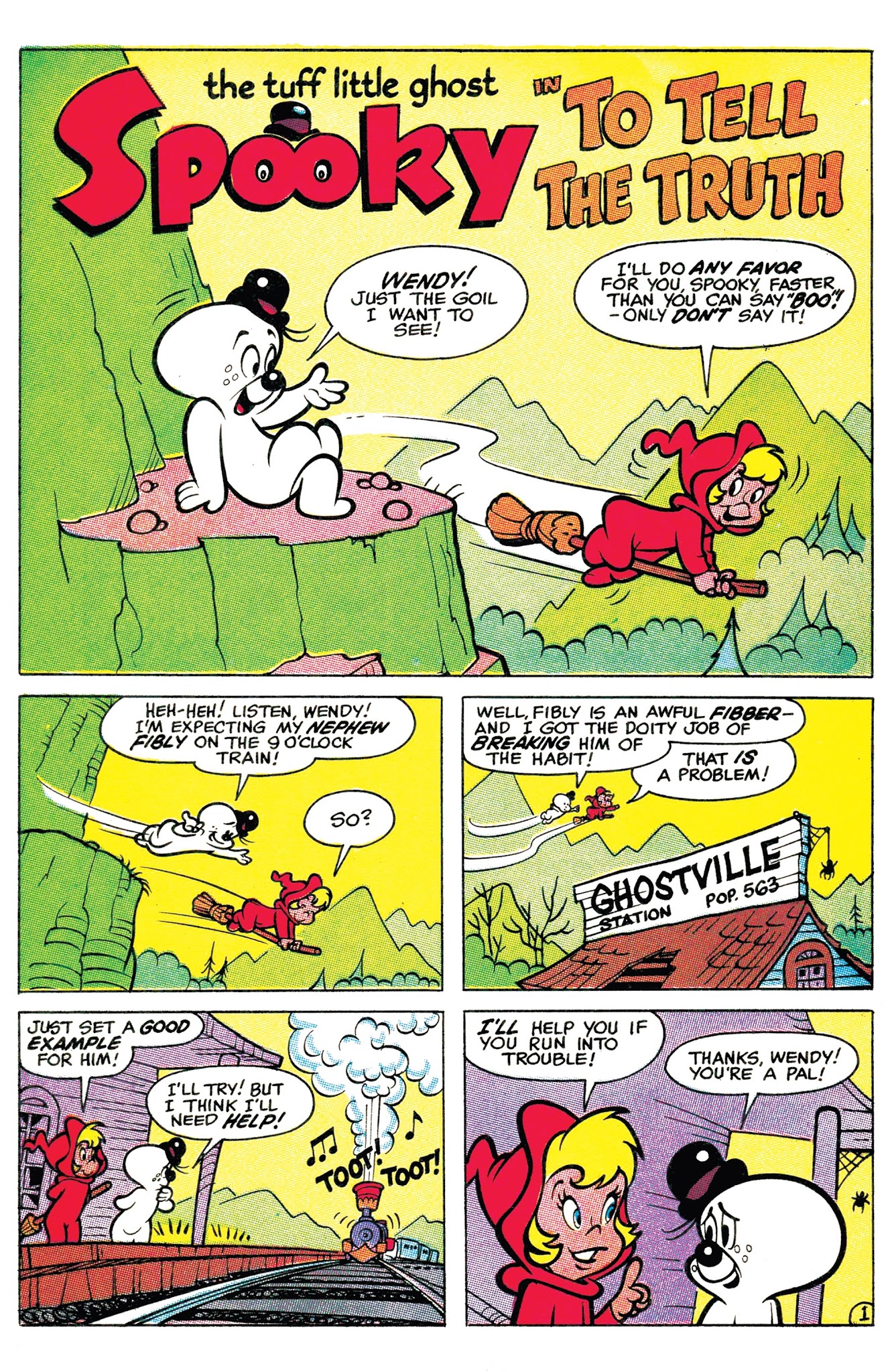 Read online Casper the Friendly Ghost comic -  Issue #1 - 25