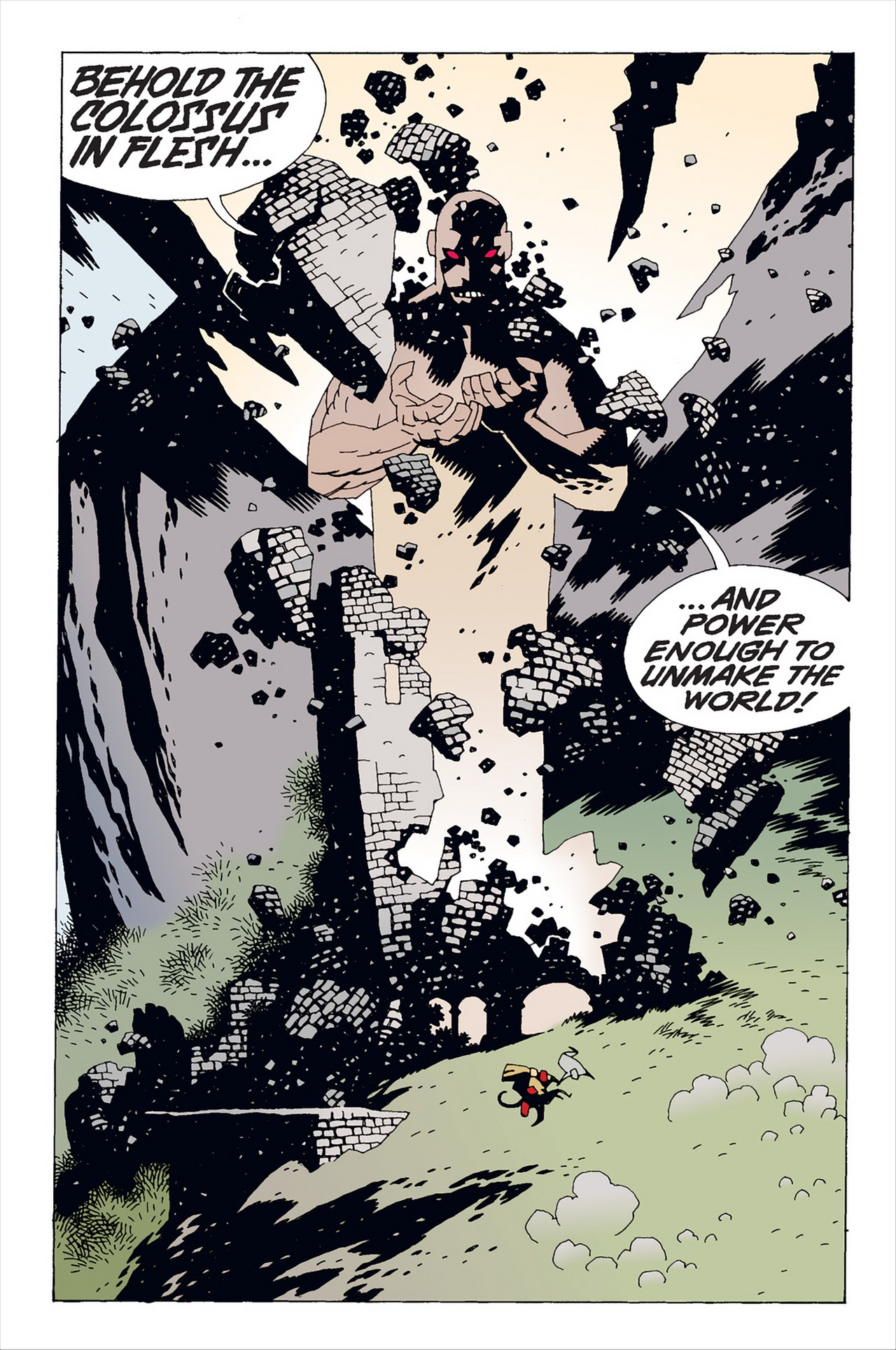 Read online Hellboy: Almost Colossus comic -  Issue #2 - 12