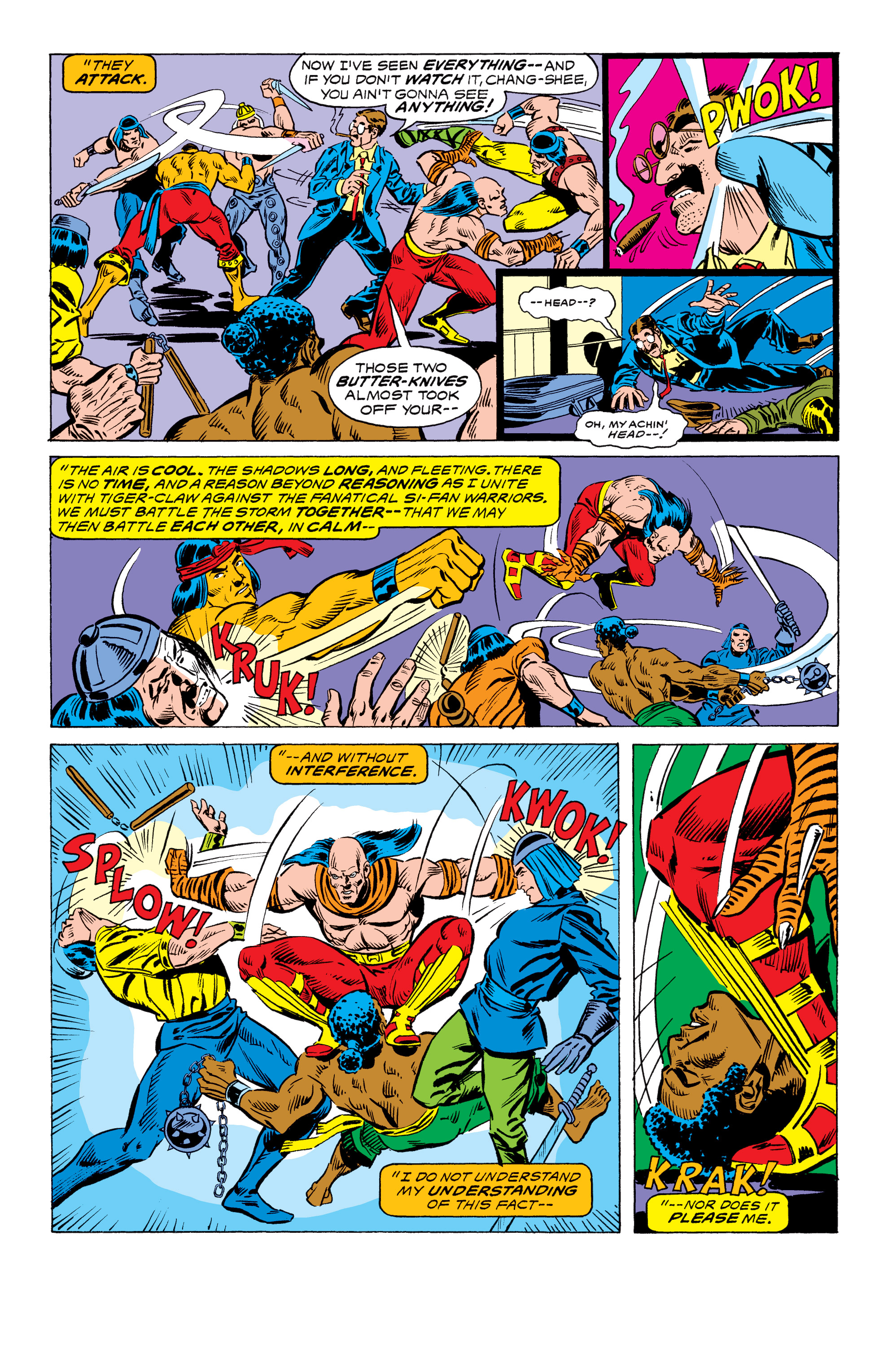 Read online Master of Kung Fu Epic Collection: Weapon of the Soul comic -  Issue # TPB (Part 5) - 54
