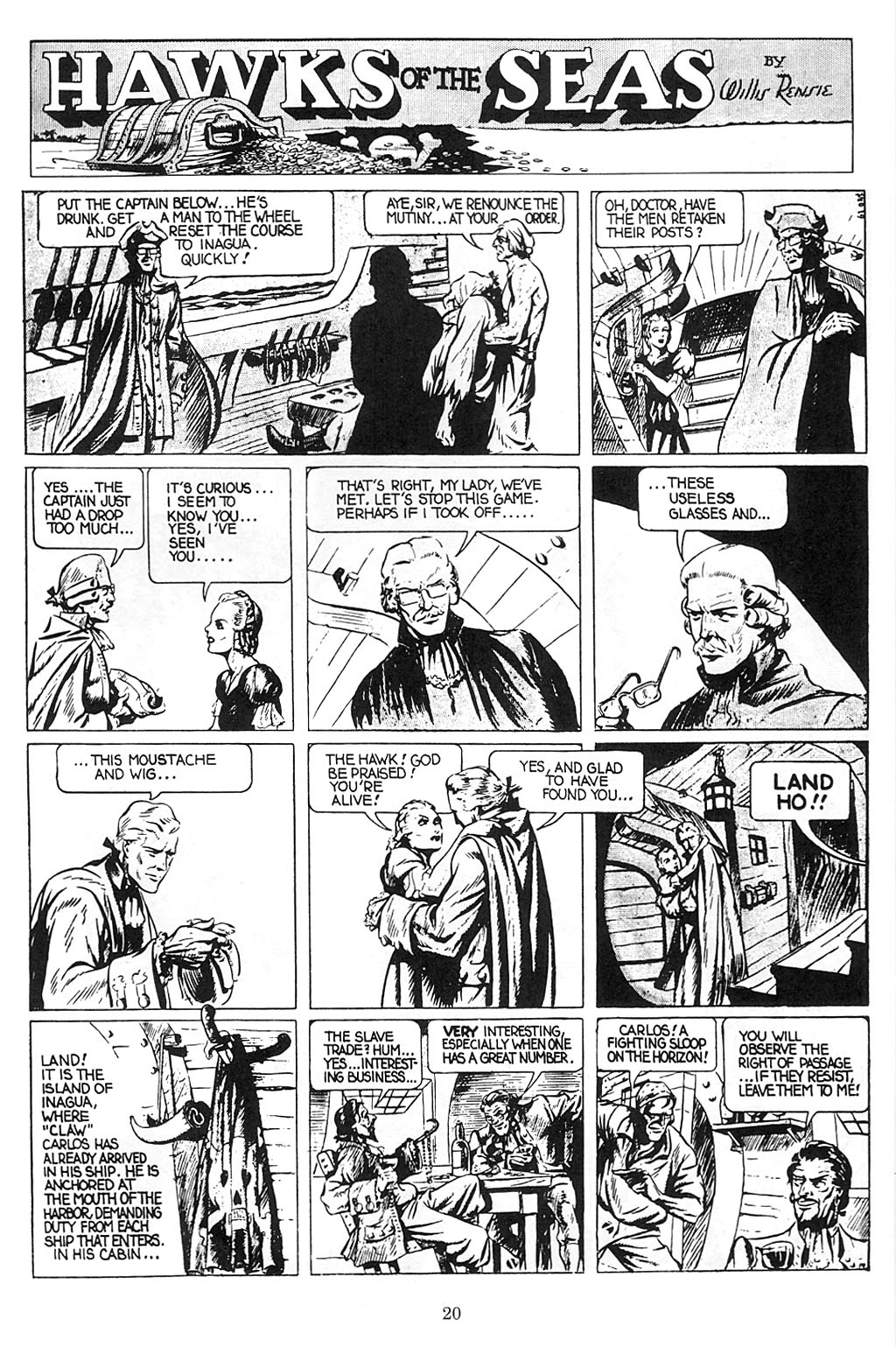 Read online Will Eisner's Hawks of the Seas comic -  Issue # TPB - 21