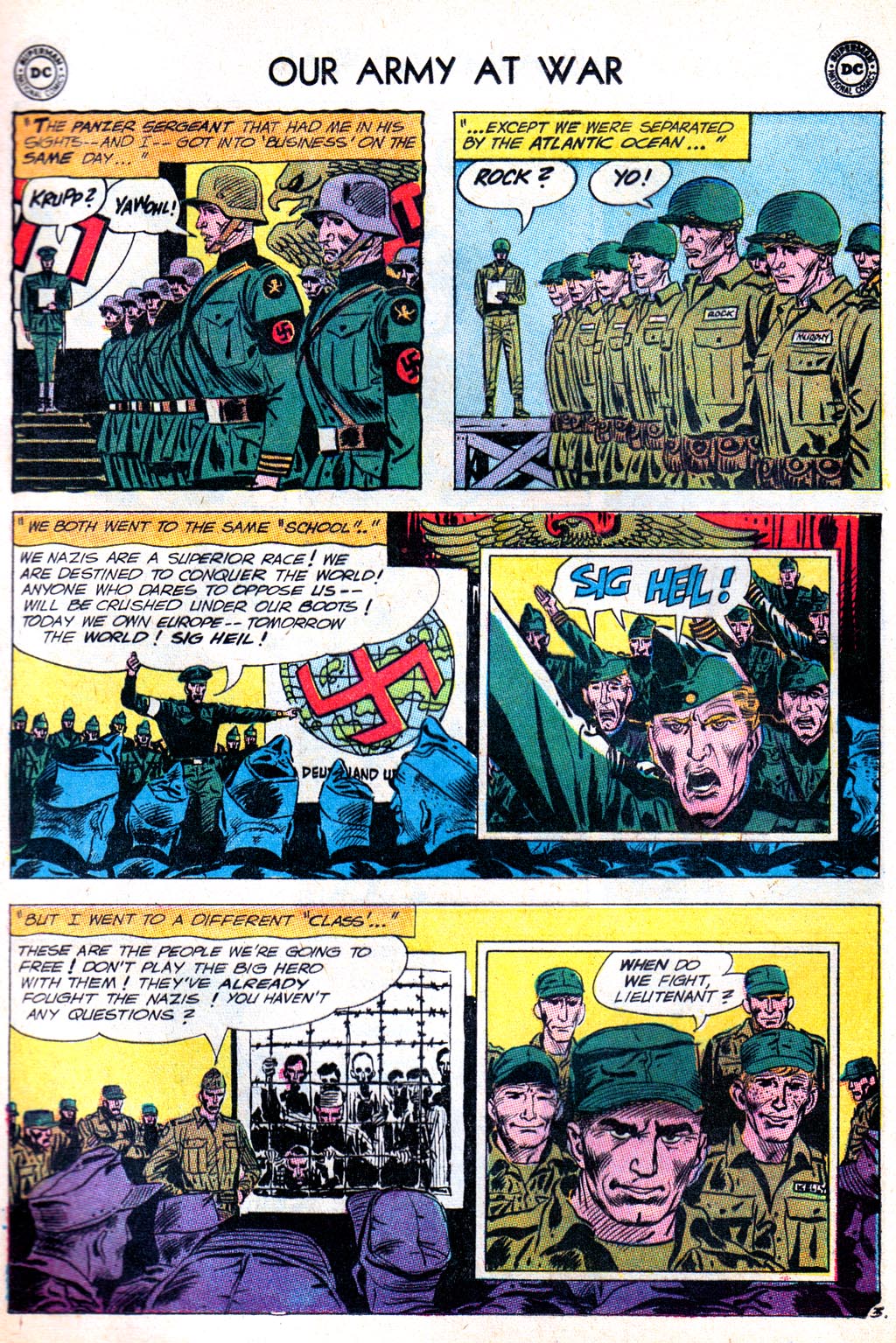 Read online Our Army at War (1952) comic -  Issue #128 - 4