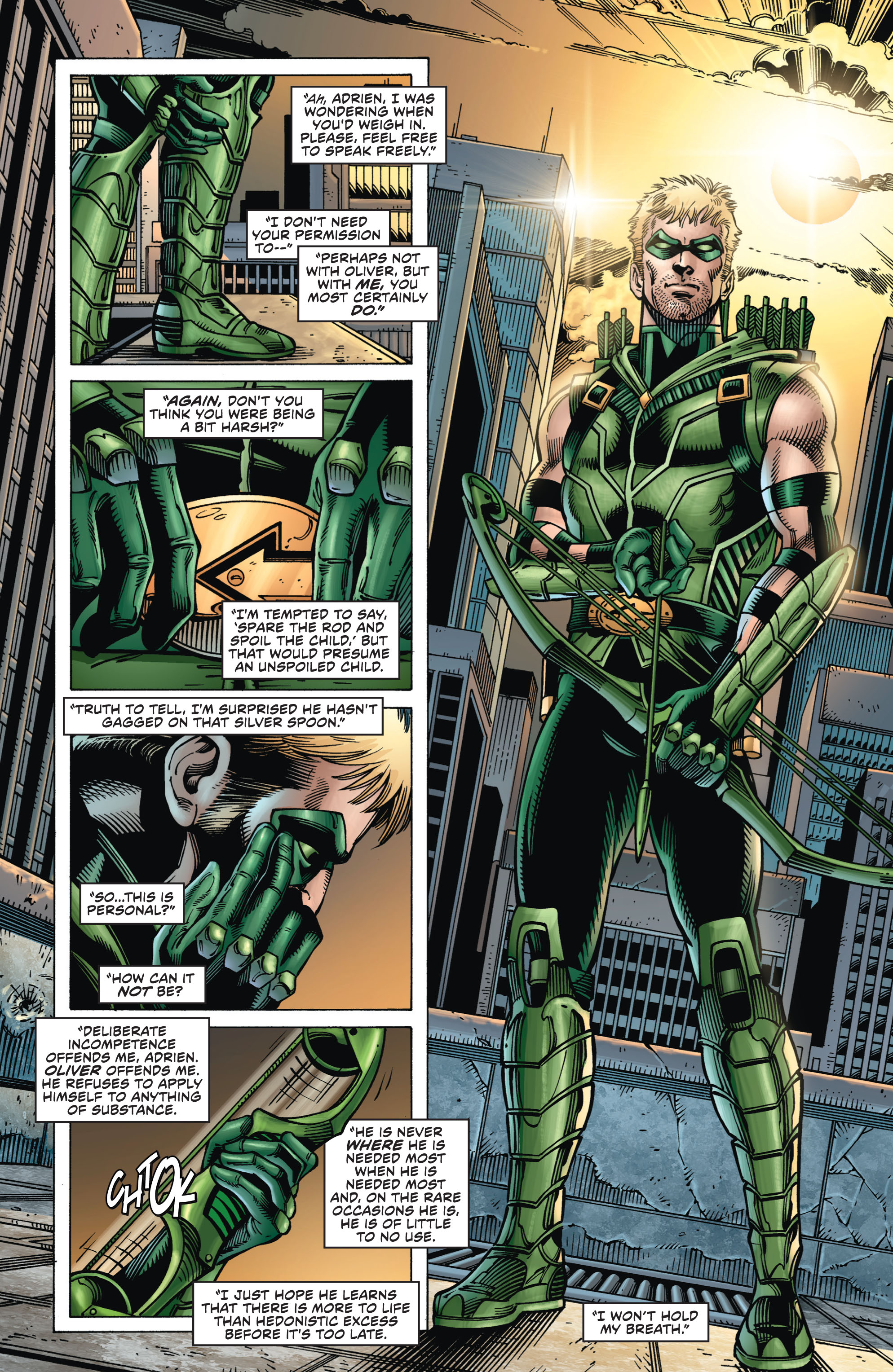 Read online Green Arrow (2011) comic -  Issue #3 - 19