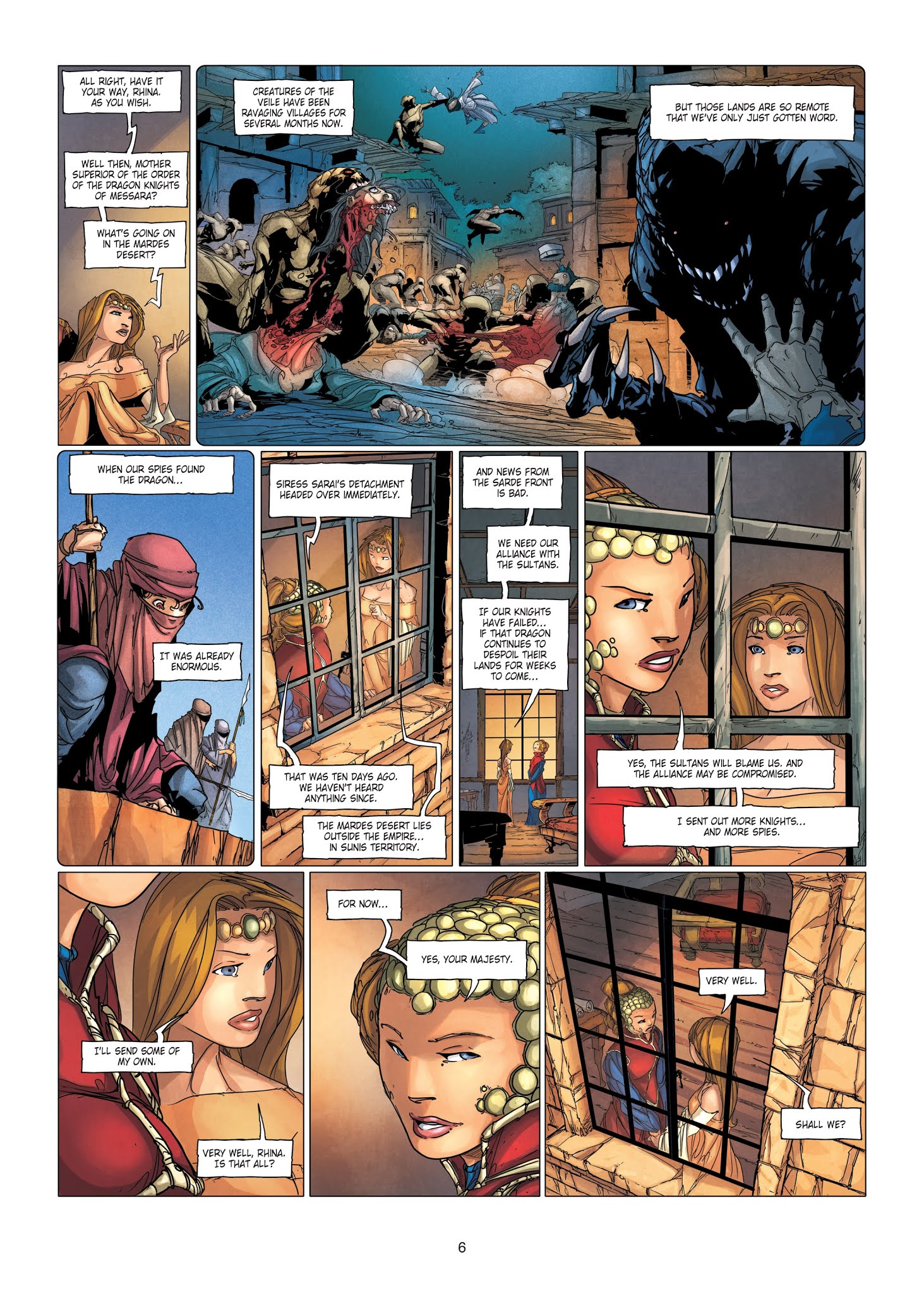 Read online Chronicles of the Dragon Knights comic -  Issue #15 - 6