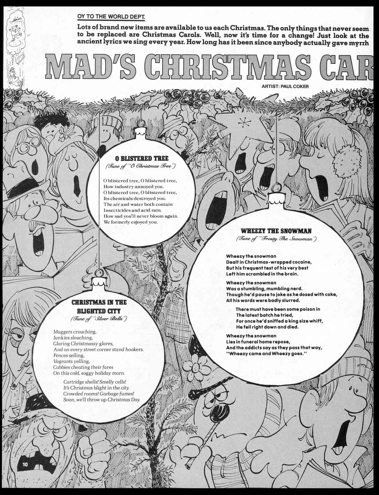 Read online MAD comic -  Issue #309 - 12