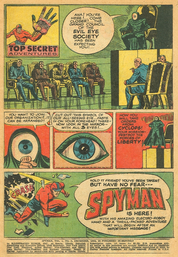 Read online Spyman comic -  Issue #2 - 2