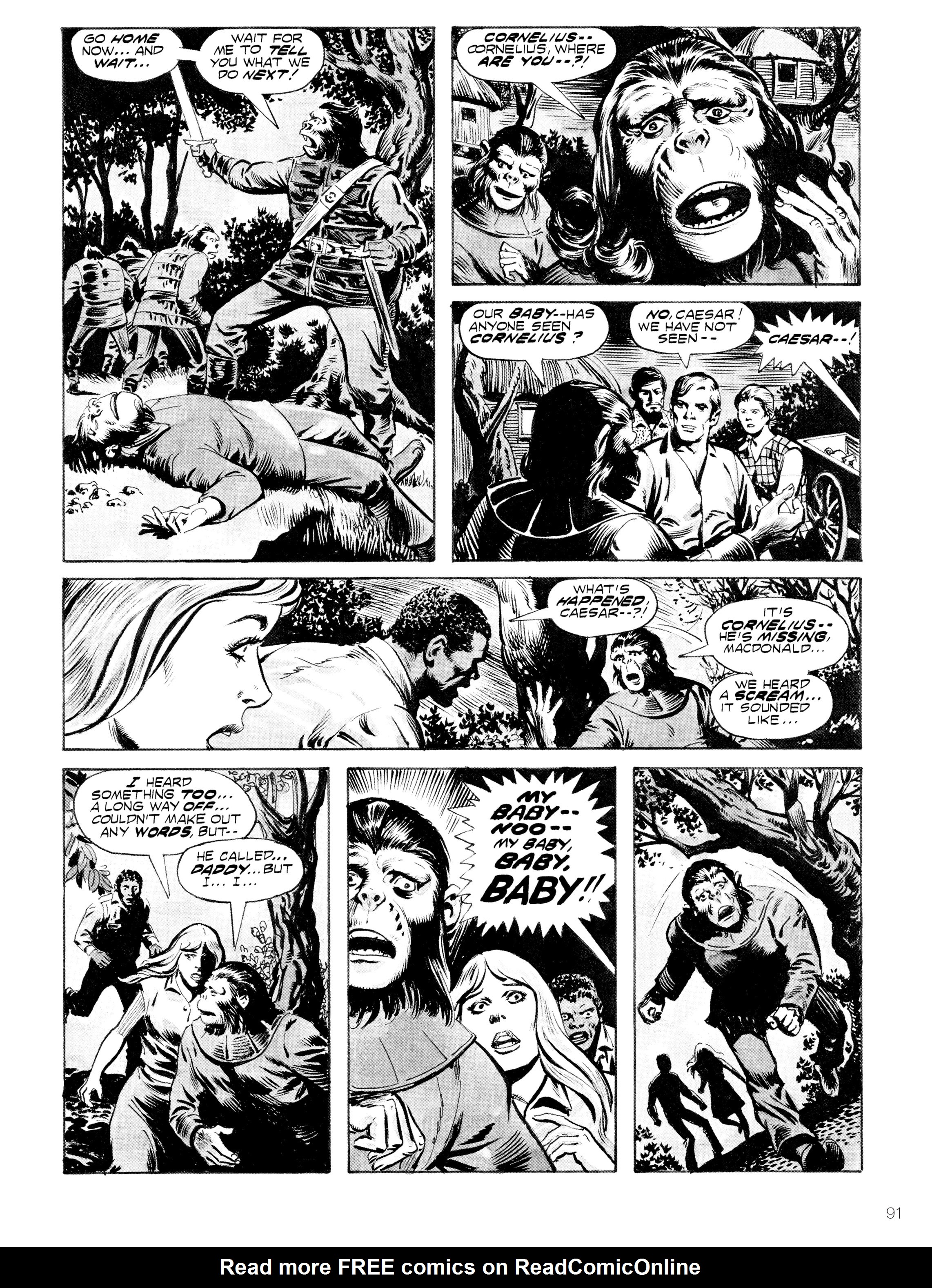 Read online Planet of the Apes: Archive comic -  Issue # TPB 4 (Part 1) - 87