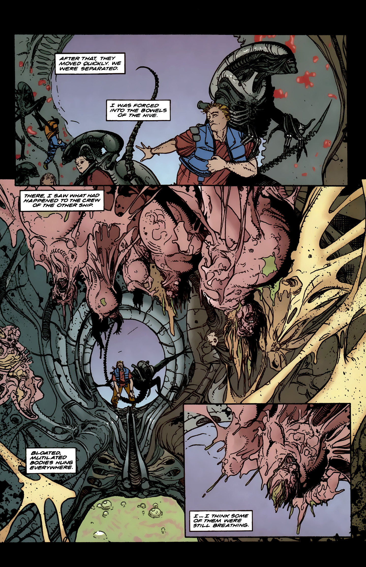Read online Aliens: Labyrinth comic -  Issue #3 - 12
