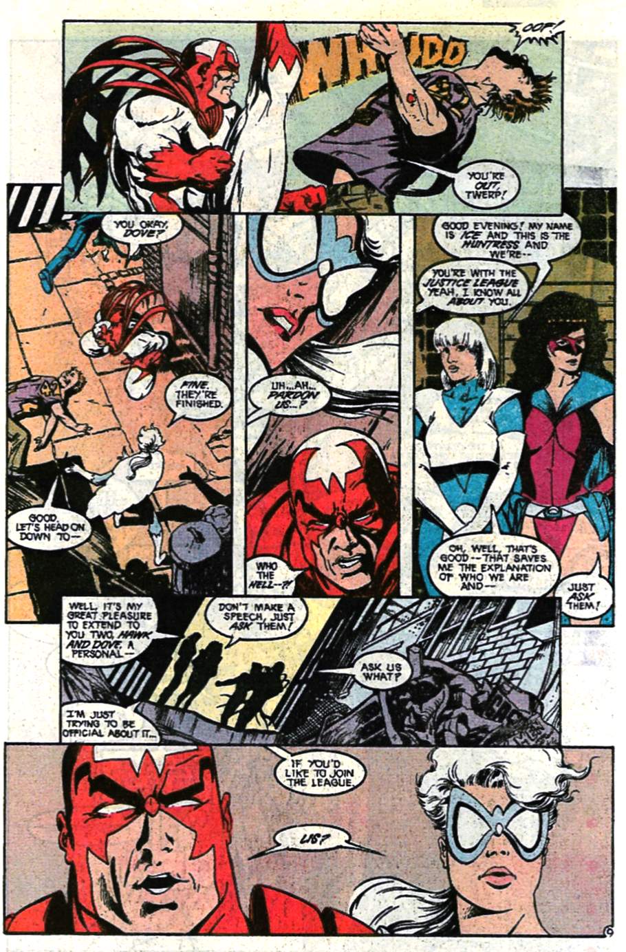 Read online Justice League America comic -  Issue #42 - 10