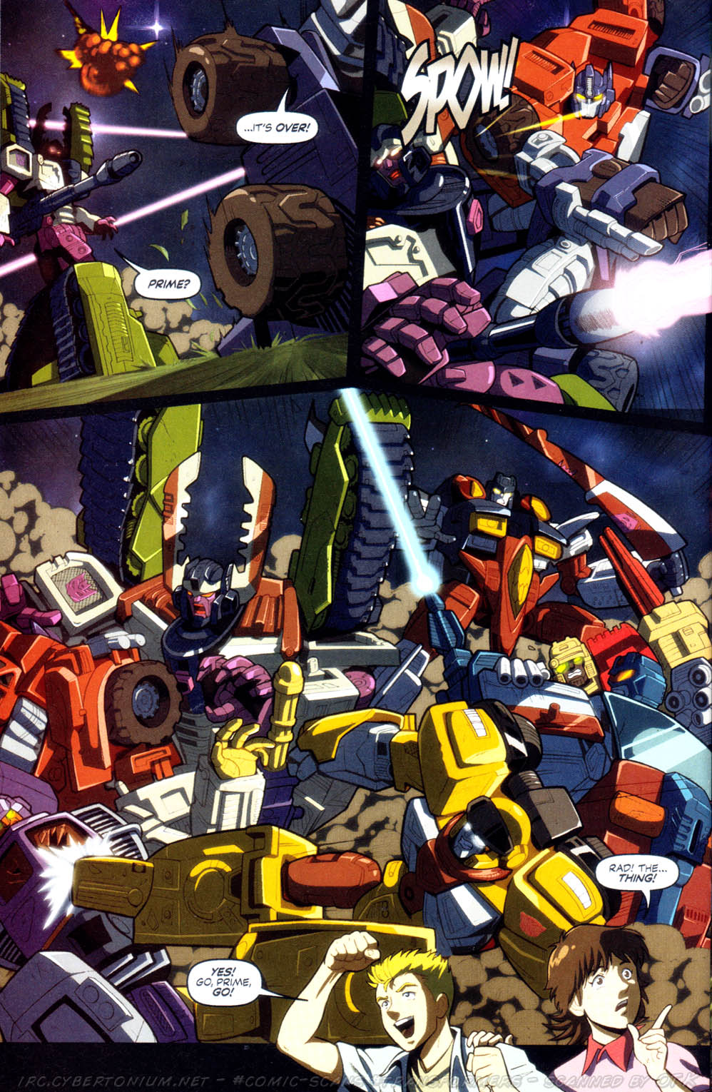 Read online Transformers Armada comic -  Issue #8 - 21