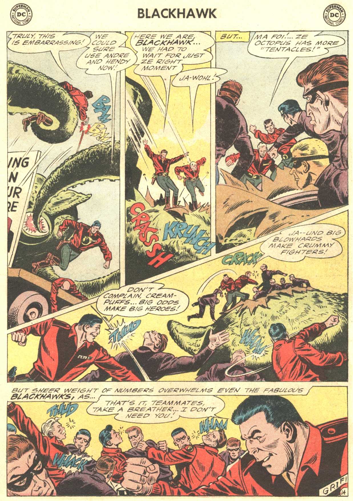 Read online Blackhawk (1957) comic -  Issue #211 - 19