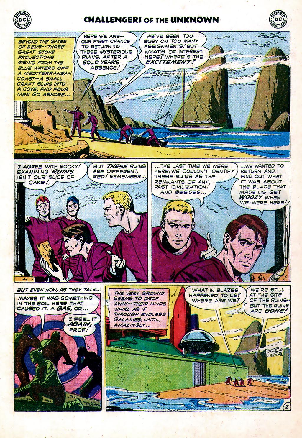 Challengers of the Unknown (1958) Issue #10 #10 - English 19