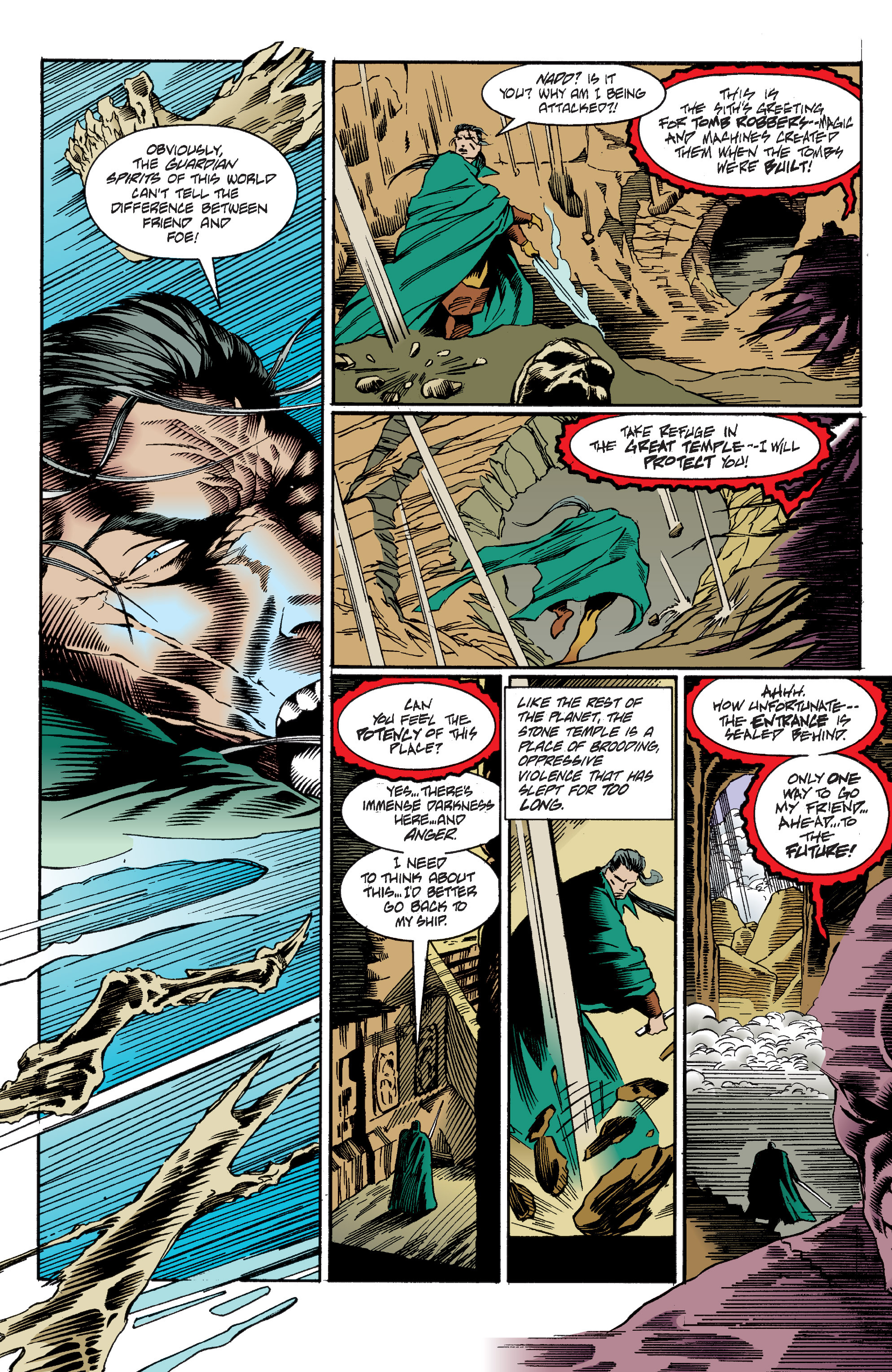 Read online Star Wars: Tales of the Jedi - Dark Lords of the Sith comic -  Issue #3 - 9