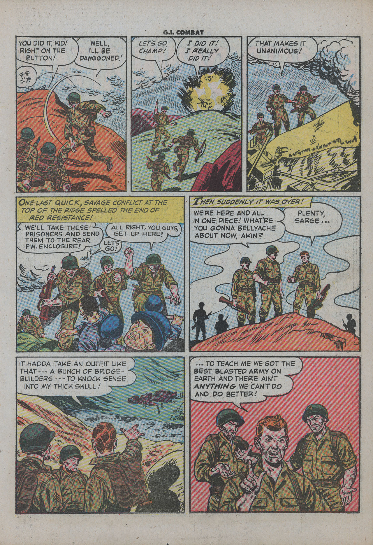 Read online G.I. Combat (1952) comic -  Issue #33 - 12