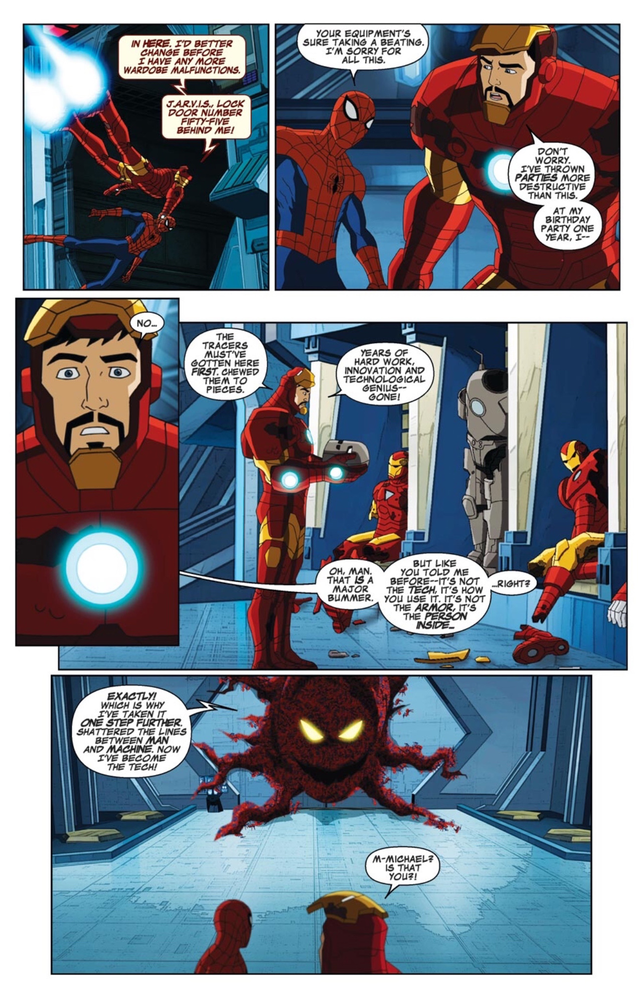 Read online Marvel Universe Ultimate Spider-Man: Web Warriors comic -  Issue #3 - 14