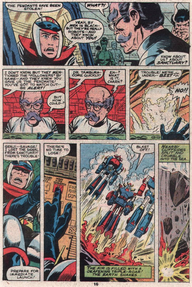 Read online Shogun Warriors comic -  Issue #16 - 11