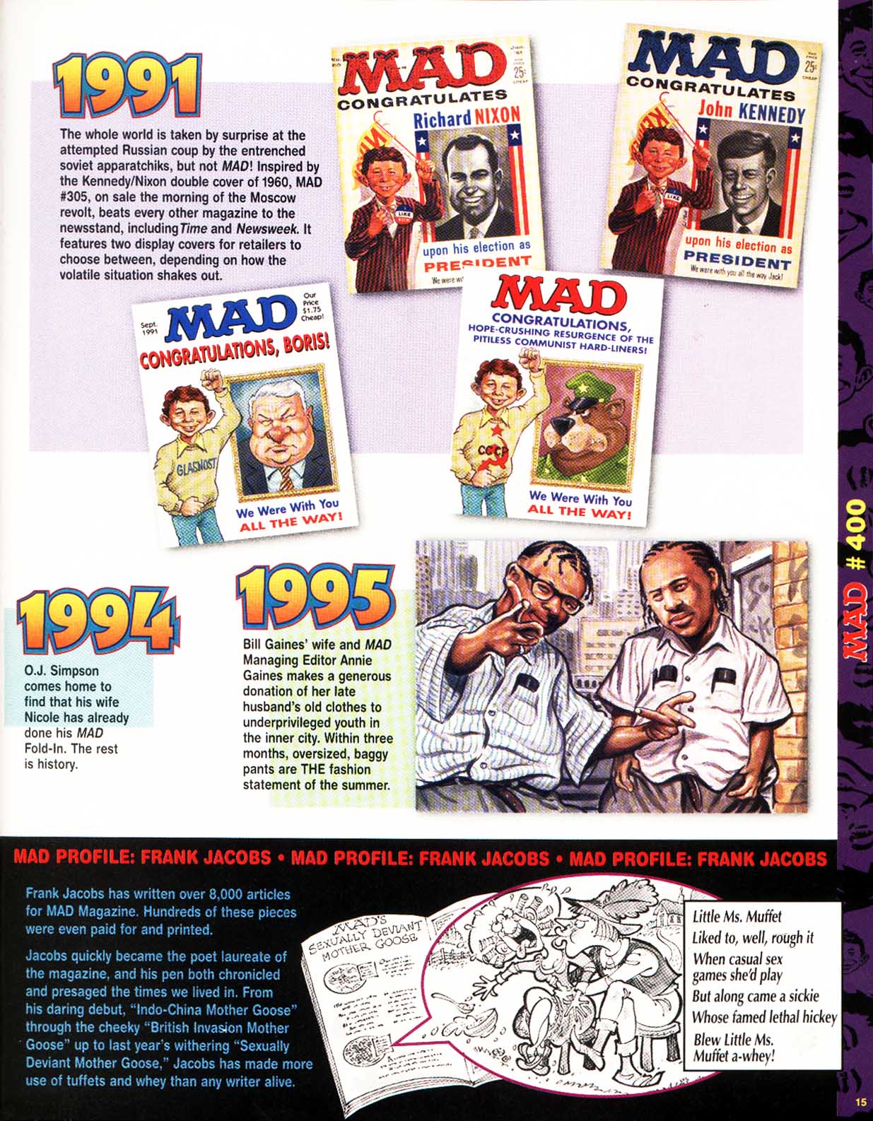 Read online MAD comic -  Issue #400 - 17