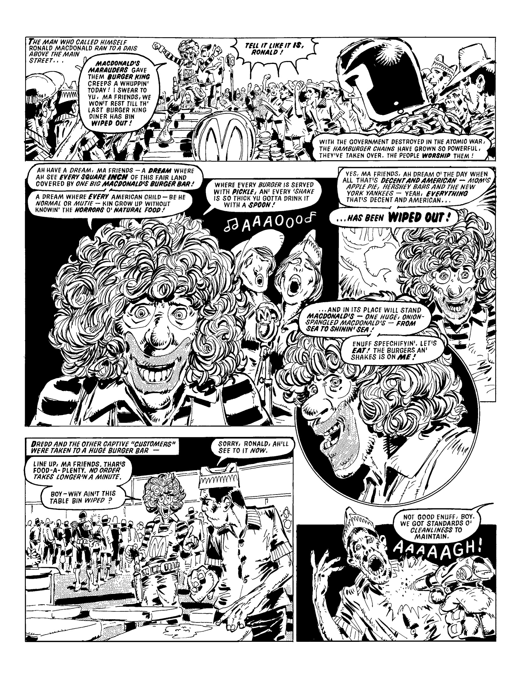 Read online Judge Dredd: The Cursed Earth Uncensored comic -  Issue # TPB - 82