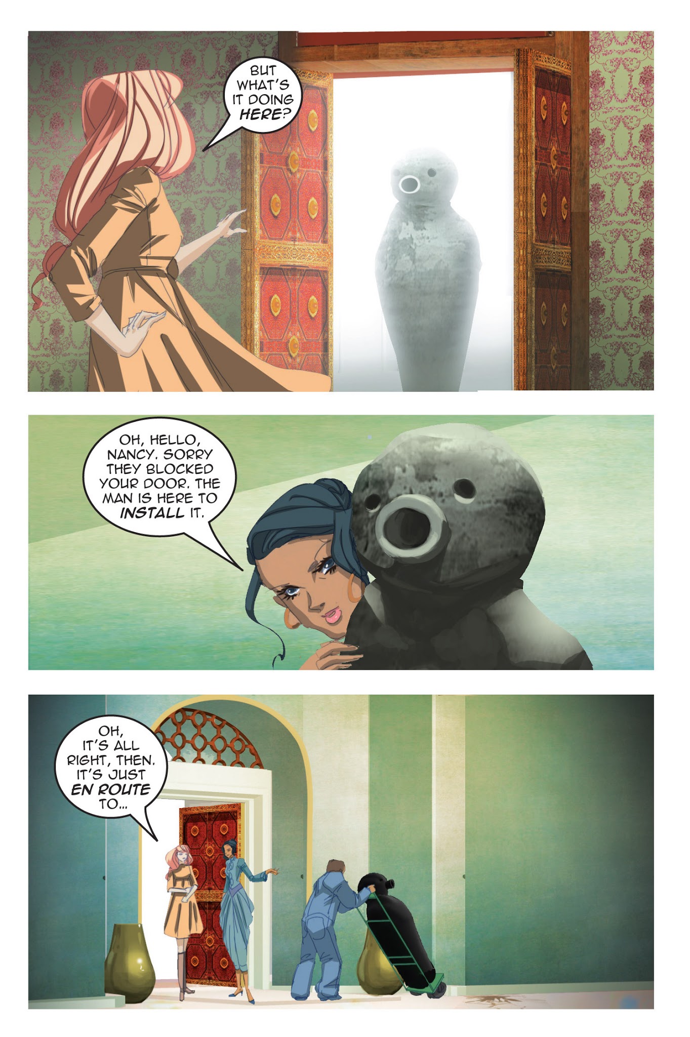 Read online Nancy Drew comic -  Issue #17 - 18