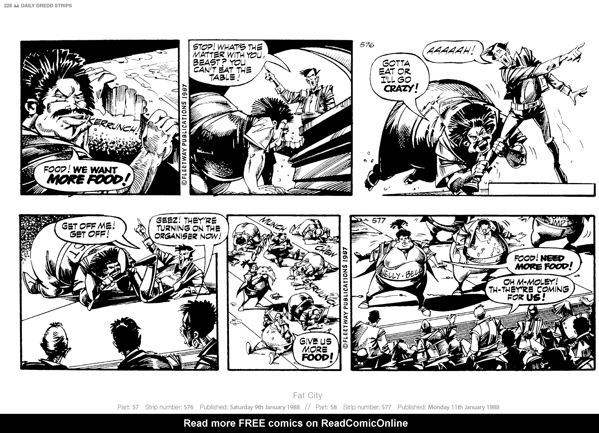 Read online Judge Dredd: The Daily Dredds comic -  Issue # TPB 2 - 231