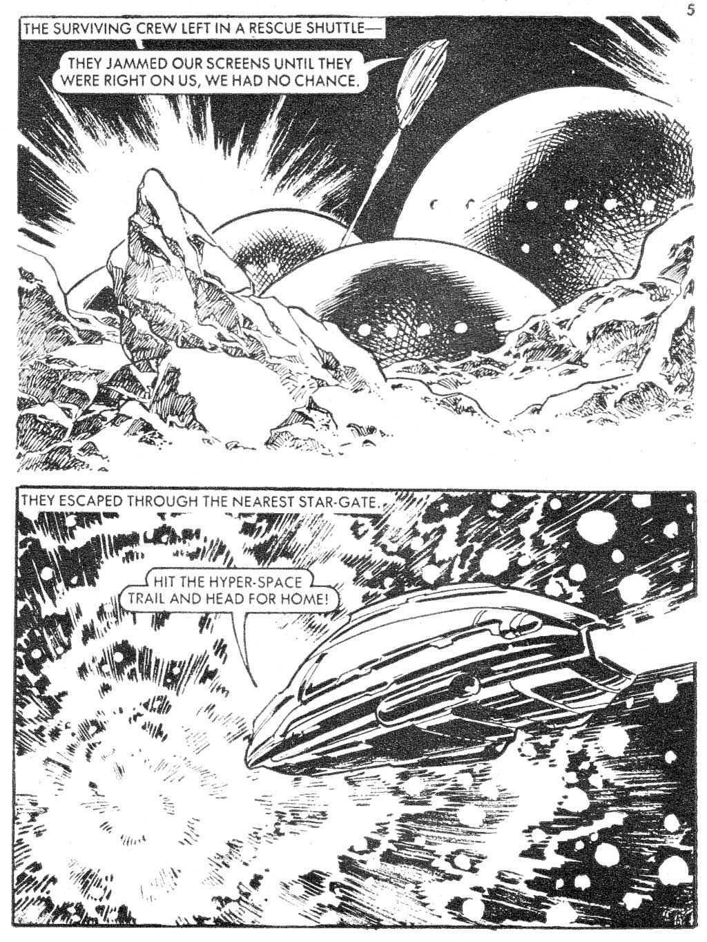 Read online Starblazer comic -  Issue #81 - 5