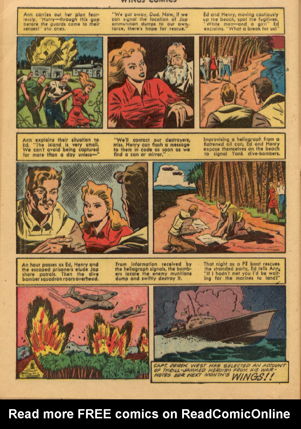 Read online Wings Comics comic -  Issue #38 - 50