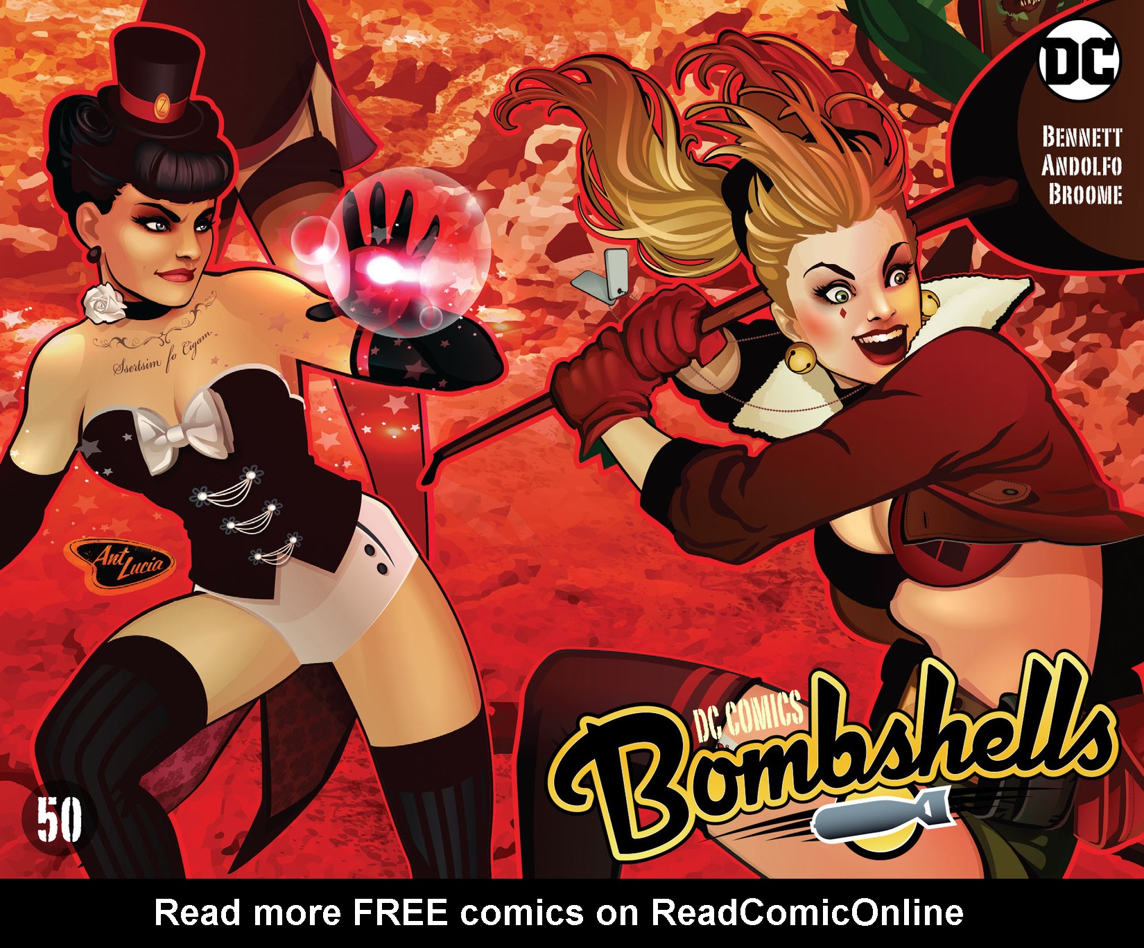 Read online DC Comics: Bombshells comic -  Issue #50 - 1