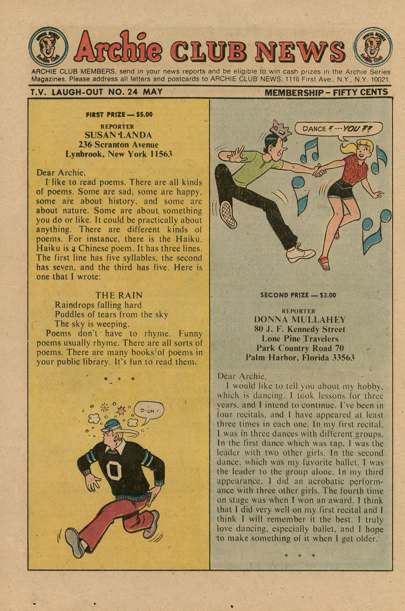 Read online Archie's TV Laugh-Out comic -  Issue #24 - 19